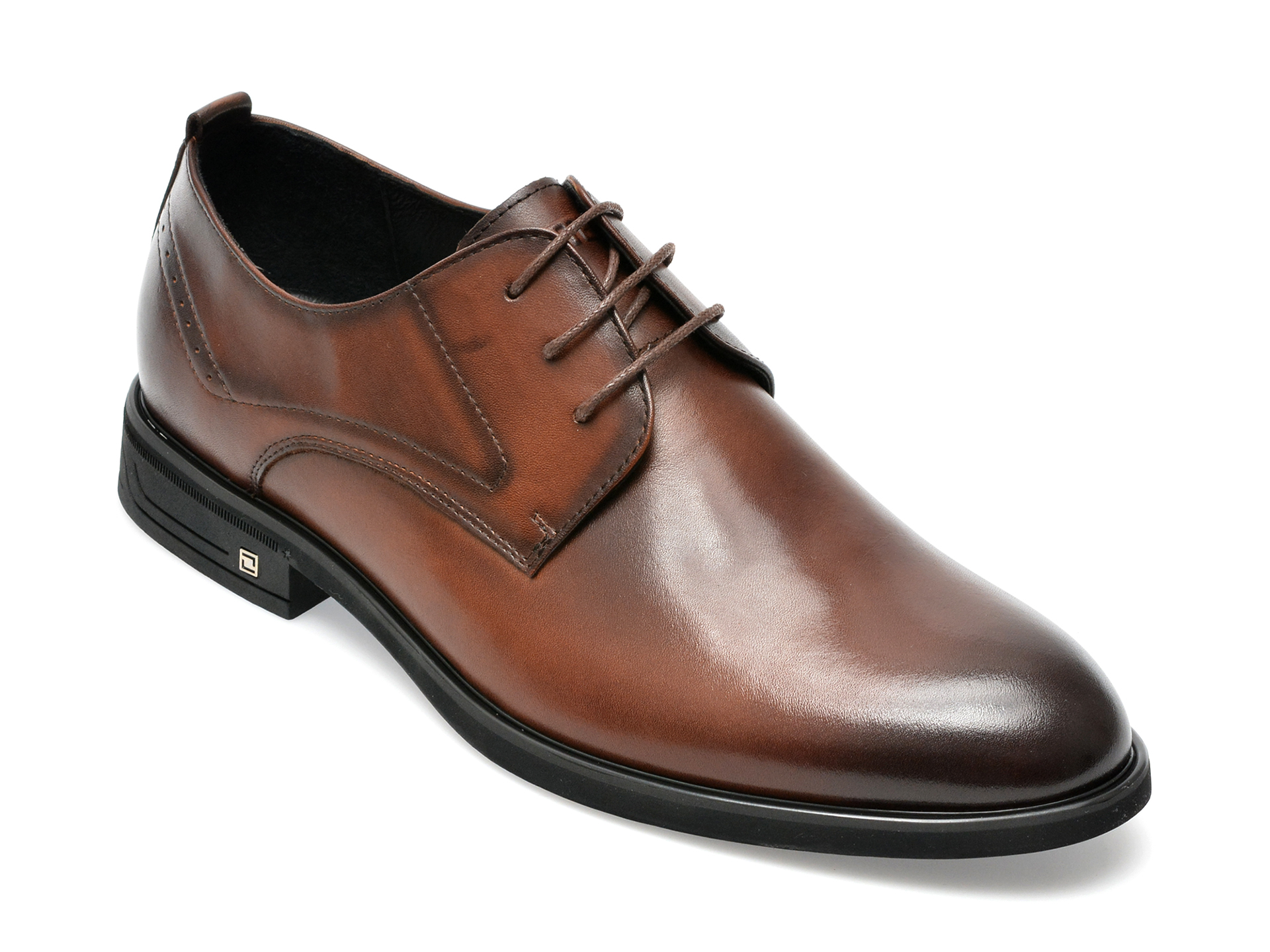 Pantofi OTTER maro, E620006, din piele naturala /barbati/pantofi