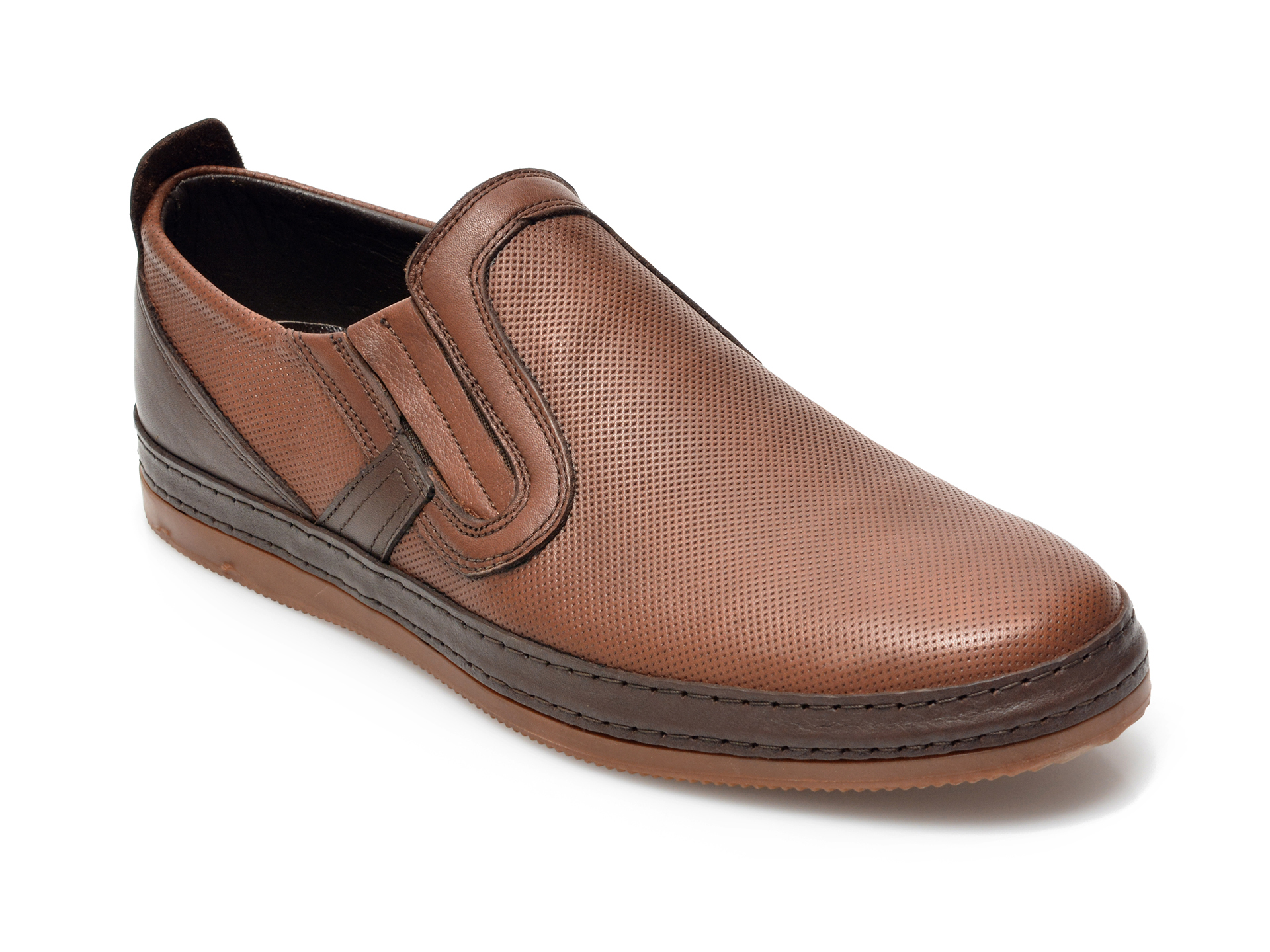 Pantofi OTTER maro, M5515, din piele naturala Otter poza reduceri 2021