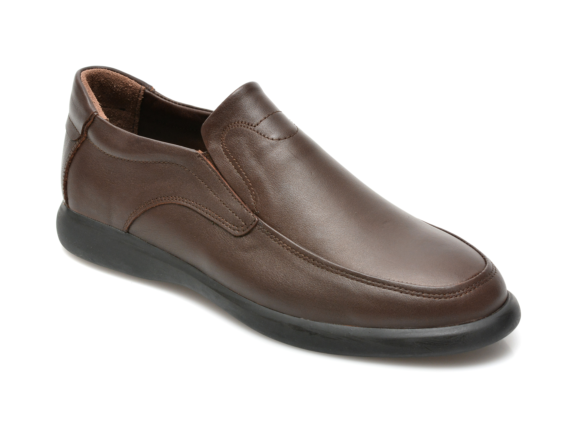 Pantofi OTTER maro, M6139, din piele naturala Otter imagine 2022 13clothing.ro