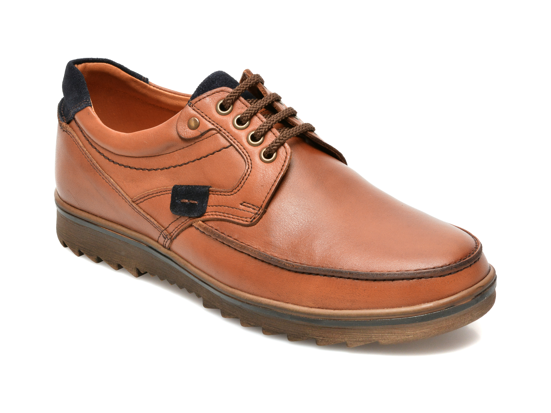 Pantofi OTTER maro, T7, din piele naturala 2022 ❤️ Pret Super otter.ro imagine noua 2022