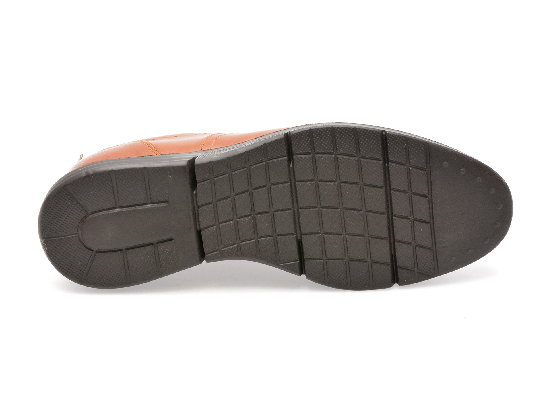 Pantofi OTTER maro, TUR60, din piele naturala