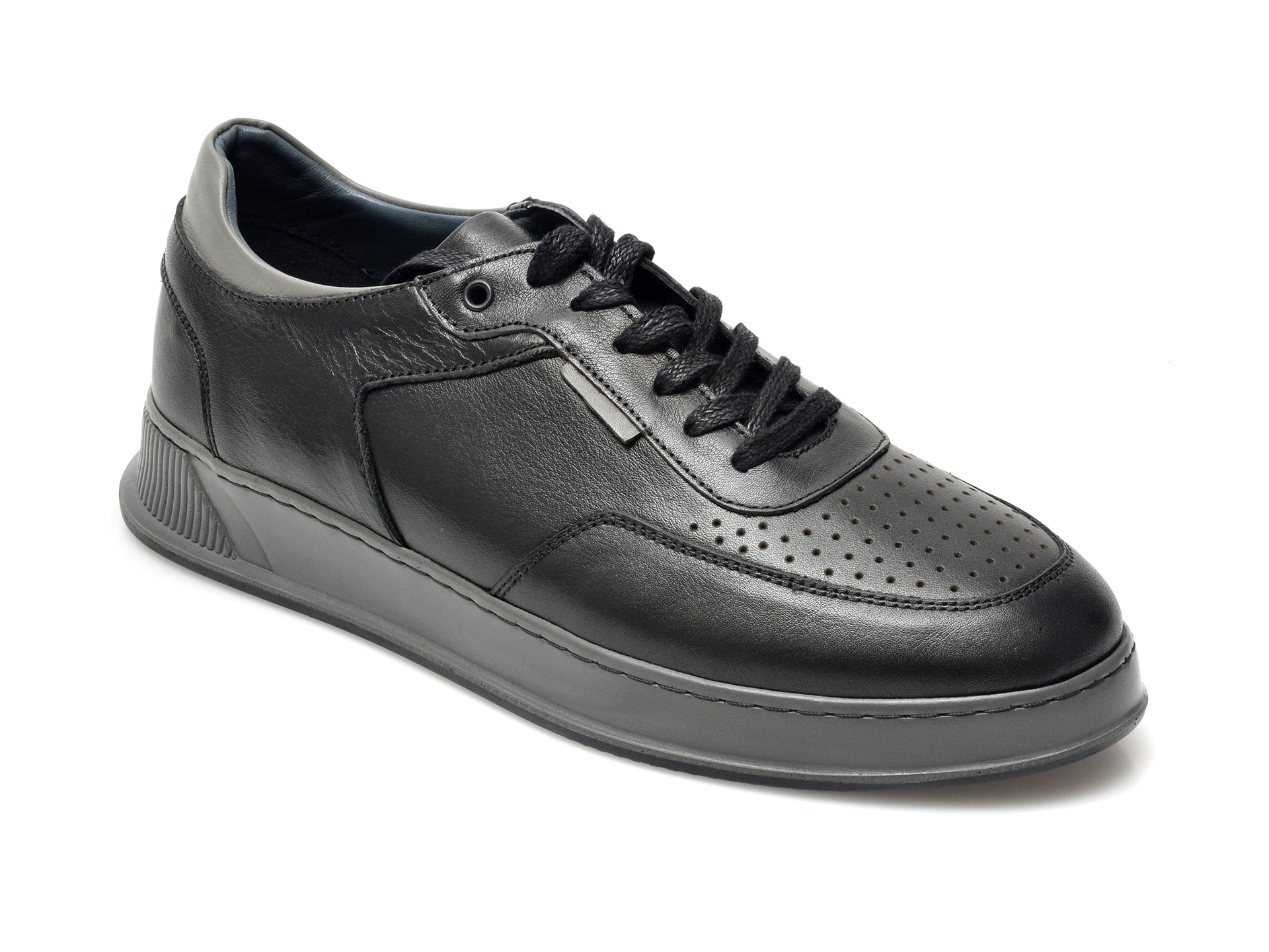 Pantofi OTTER negri, 13106, din piele naturala 2023 ❤️ Pret Super Black Friday otter.ro imagine noua 2022