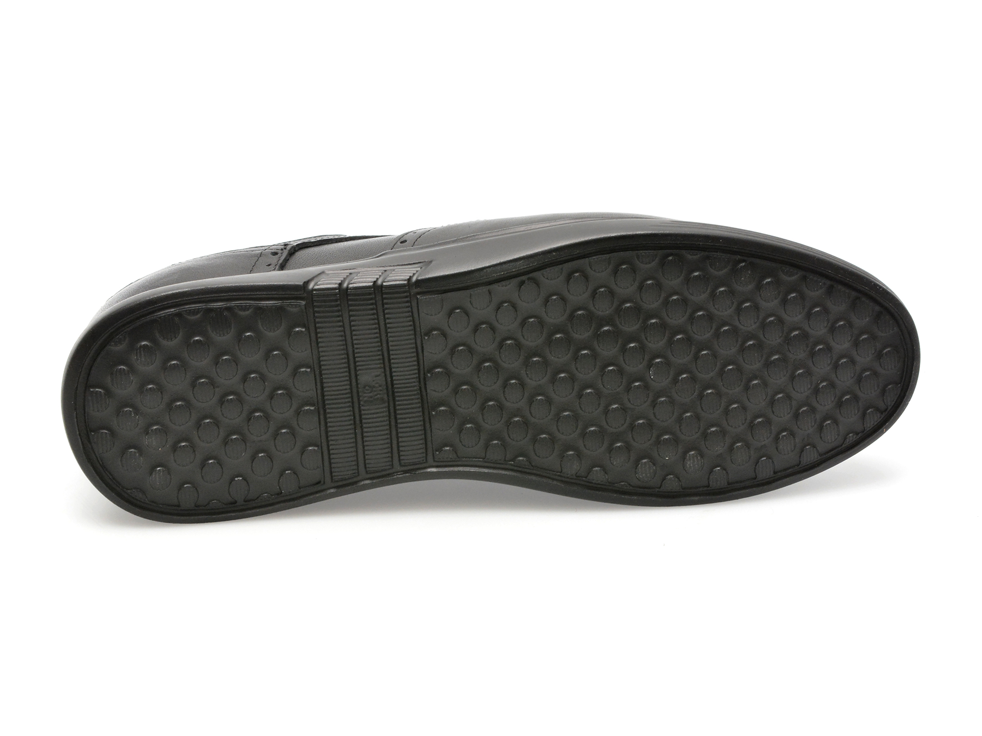 Pantofi OTTER negri, 20246, din piele naturala