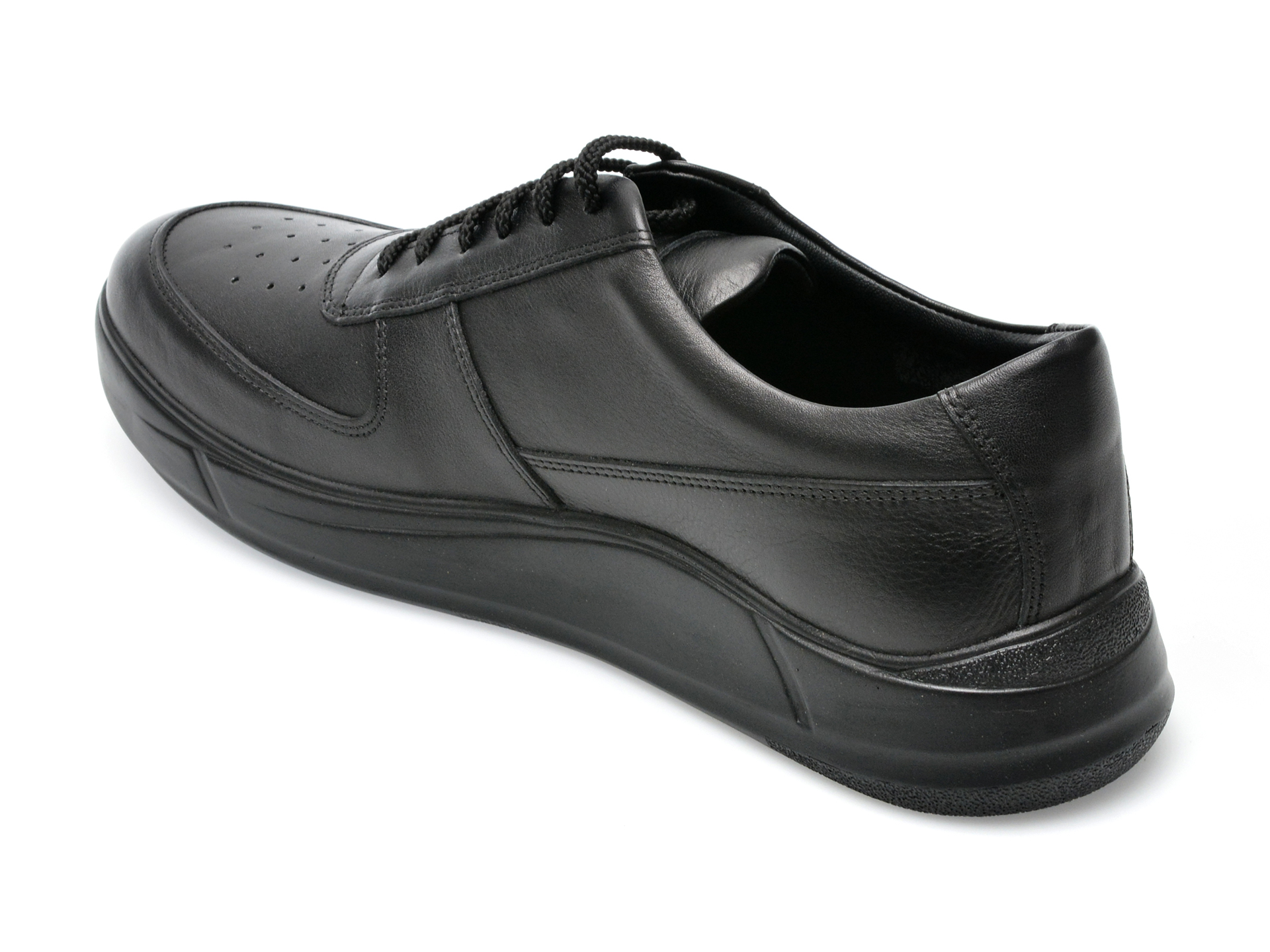 Poze Pantofi OTTER negri, 20552, din piele naturala otter.ro