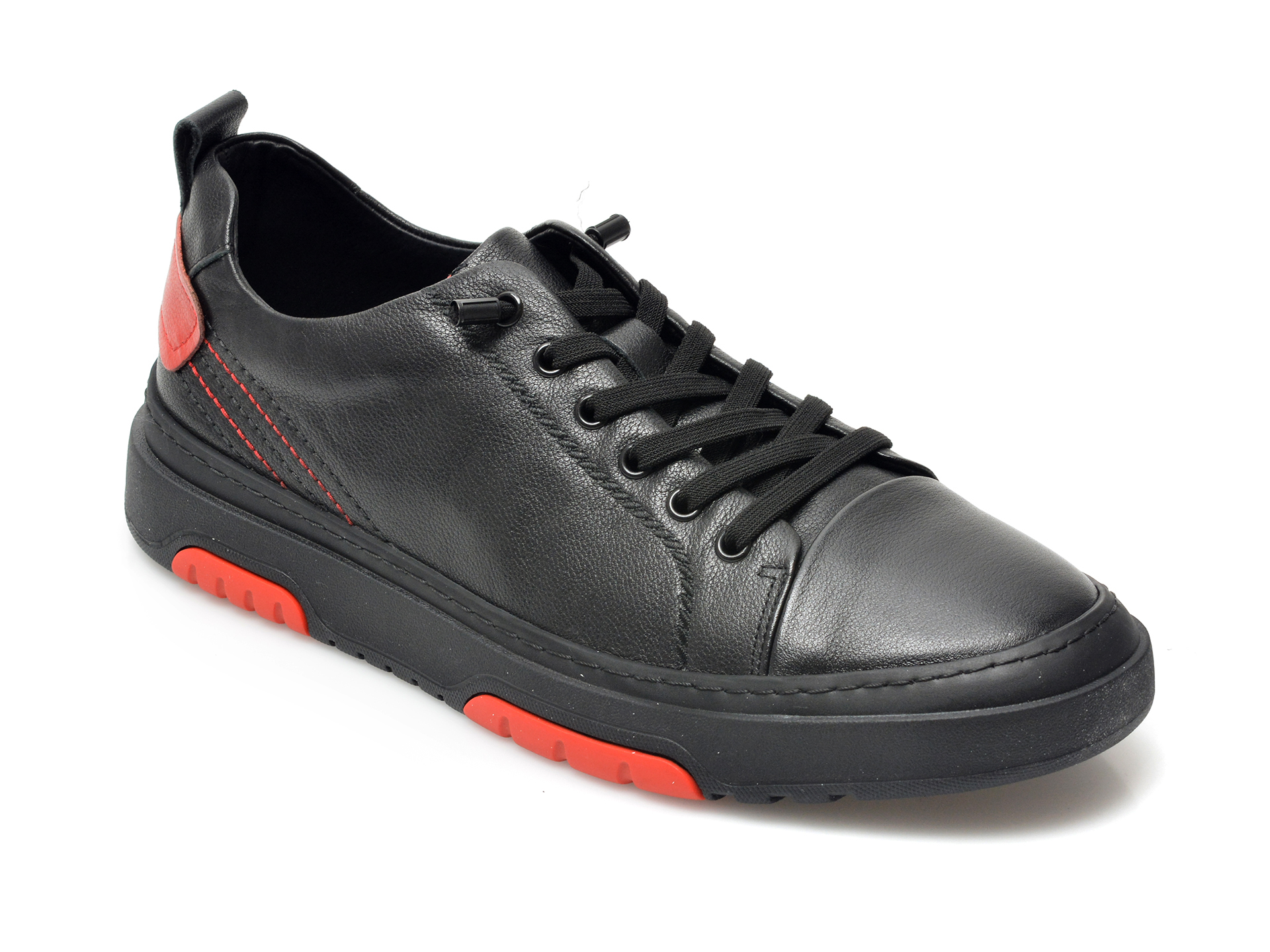 Pantofi OTTER negri, 21726, din piele naturala 2023 ❤️ Pret Super Black Friday otter.ro imagine noua 2022