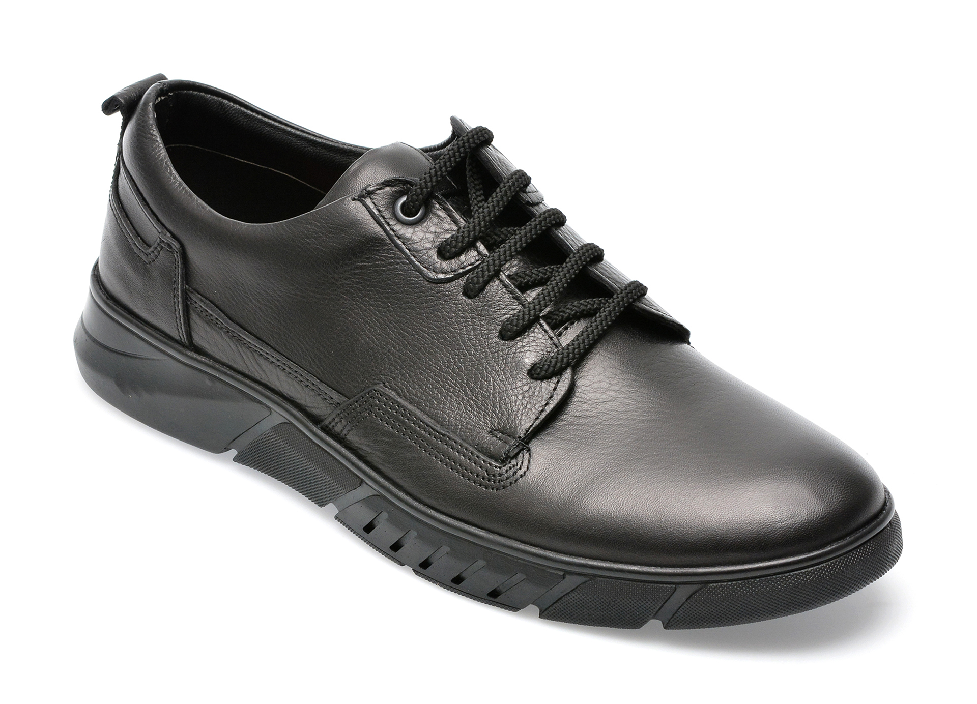 Pantofi OTTER negri, 2291061, din piele naturala /barbati/pantofi imagine noua
