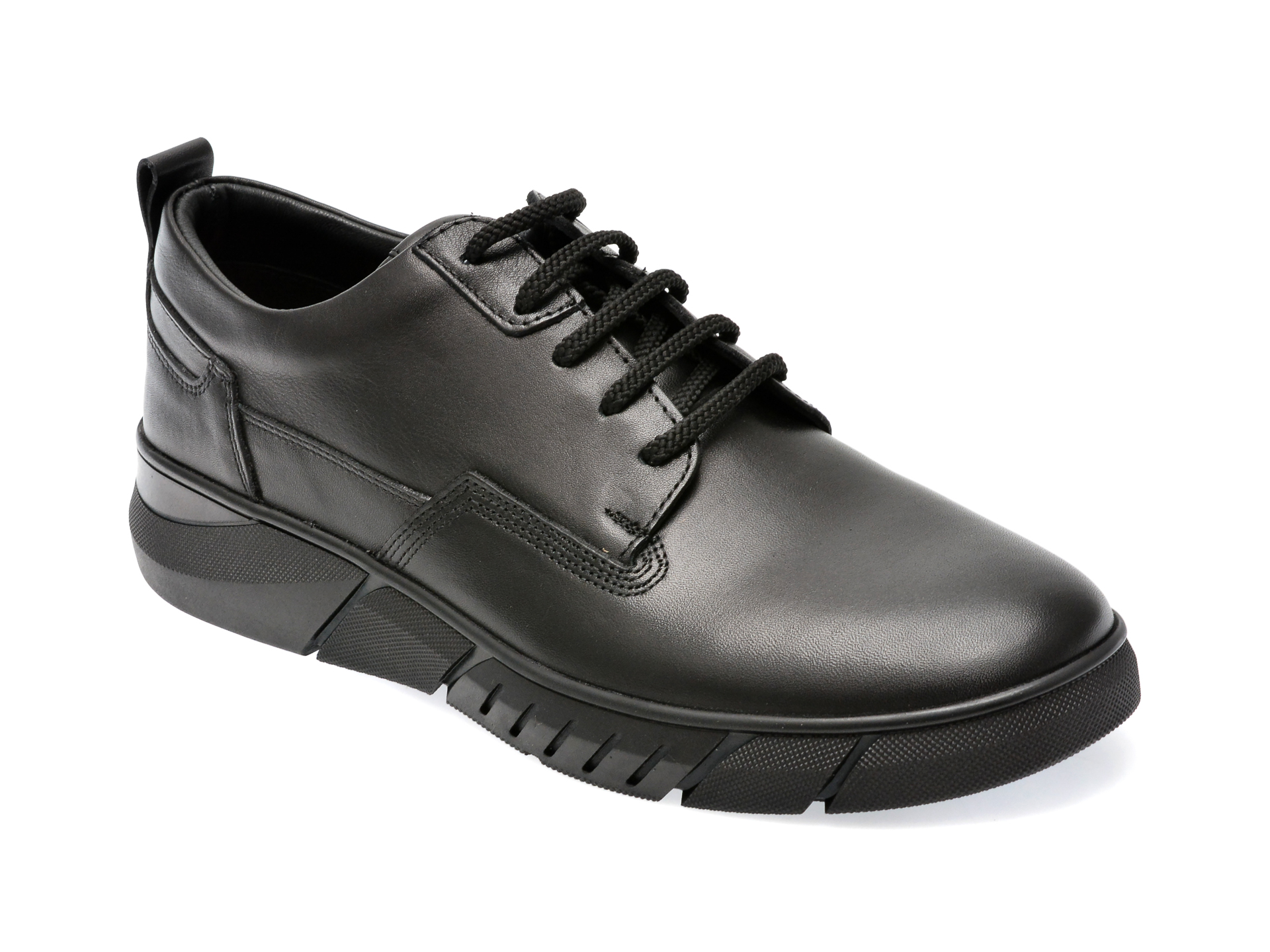 Pantofi OTTER negri, 2291061, din piele naturala /barbati/pantofi