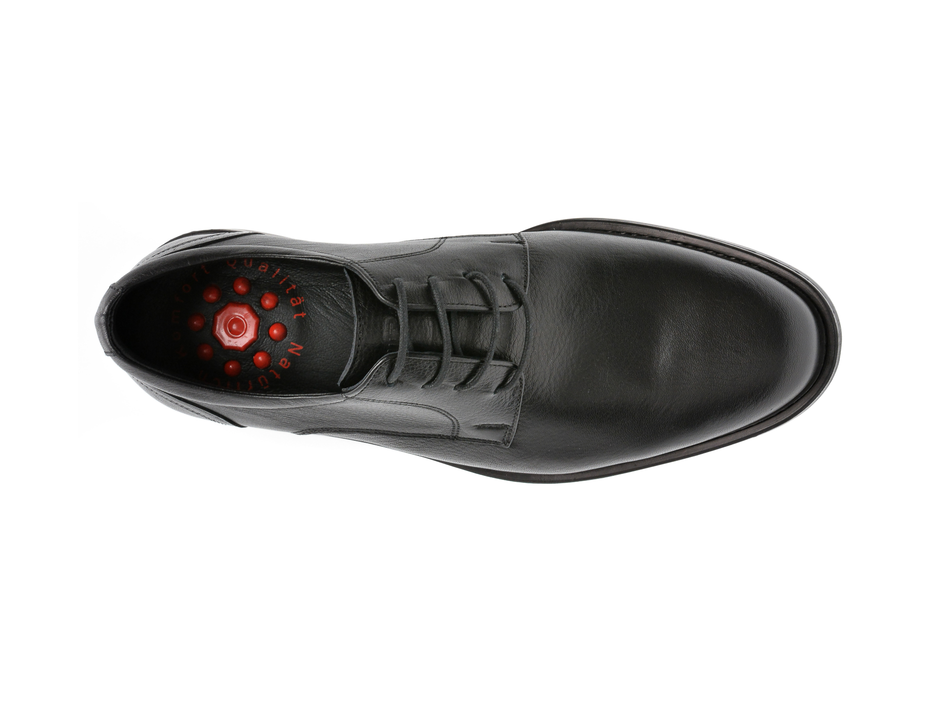 Poze Pantofi OTTER negri, 2382, din piele naturala