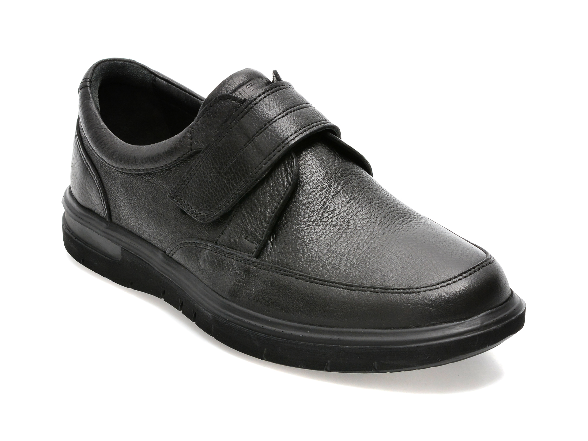 Pantofi OTTER negri, 28044, din piele naturala /barbati/pantofi