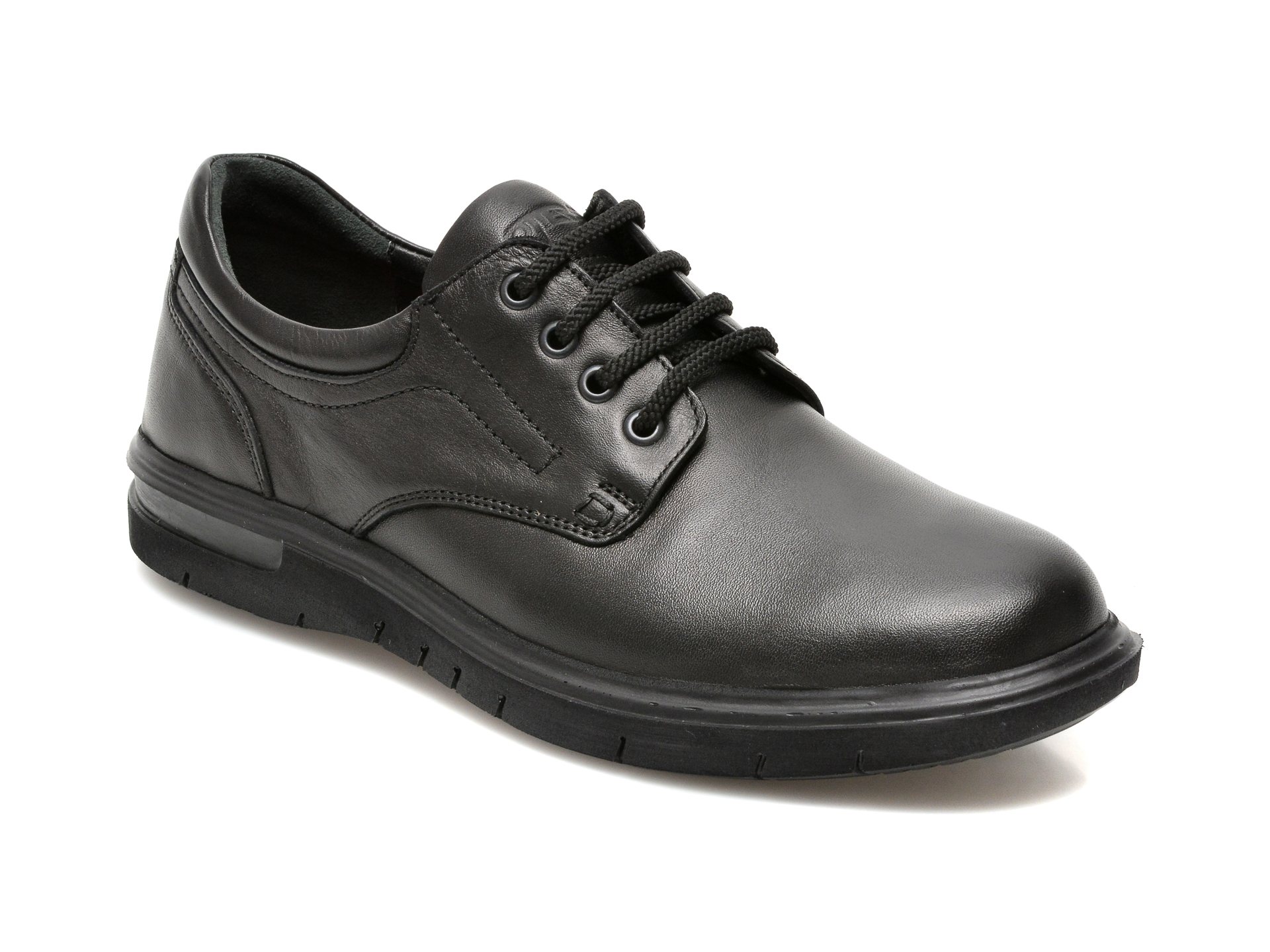 Pantofi OTTER negri, 2804, din piele naturala otter.ro imagine noua 2022