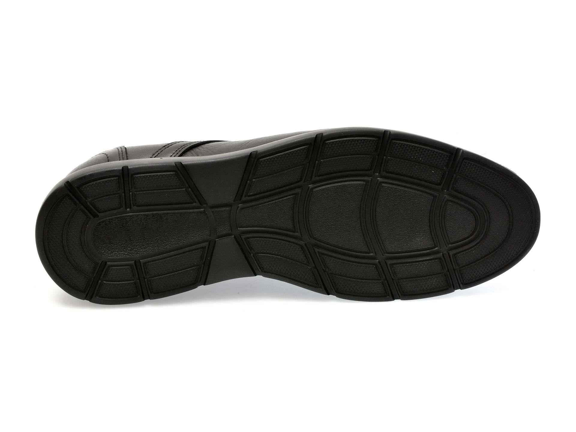Pantofi OTTER negri, 3051, din piele naturala
