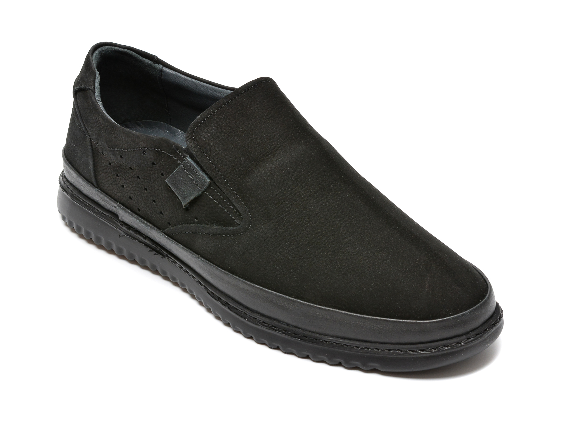 Pantofi OTTER negri, 33636, din nabuc 2023 ❤️ Pret Super Black Friday otter.ro imagine noua 2022