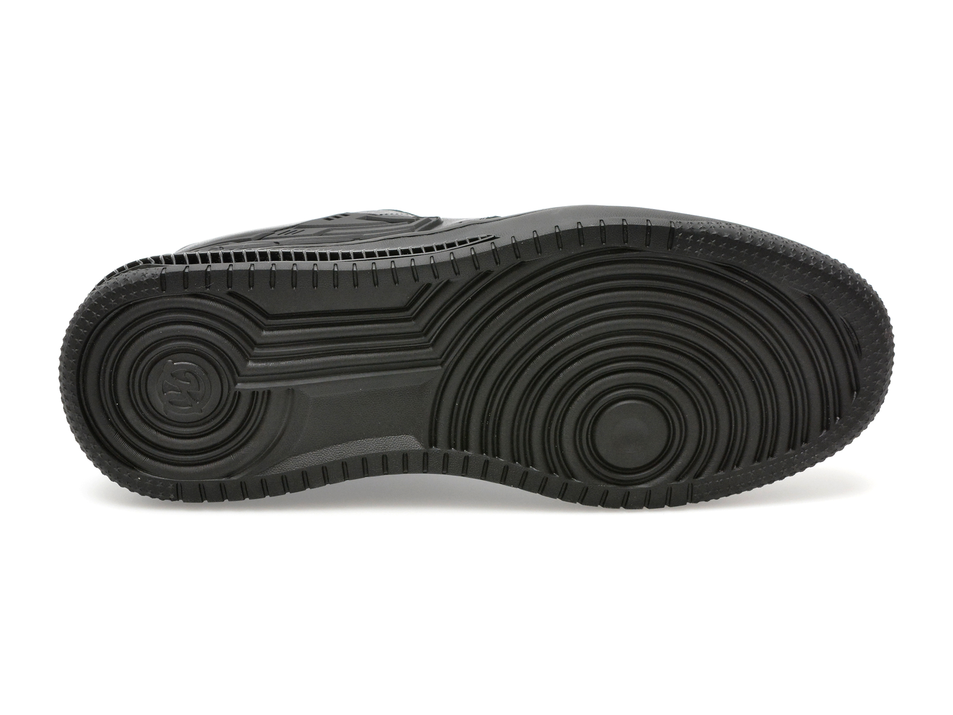 Pantofi OTTER negri, 3505, din piele naturala