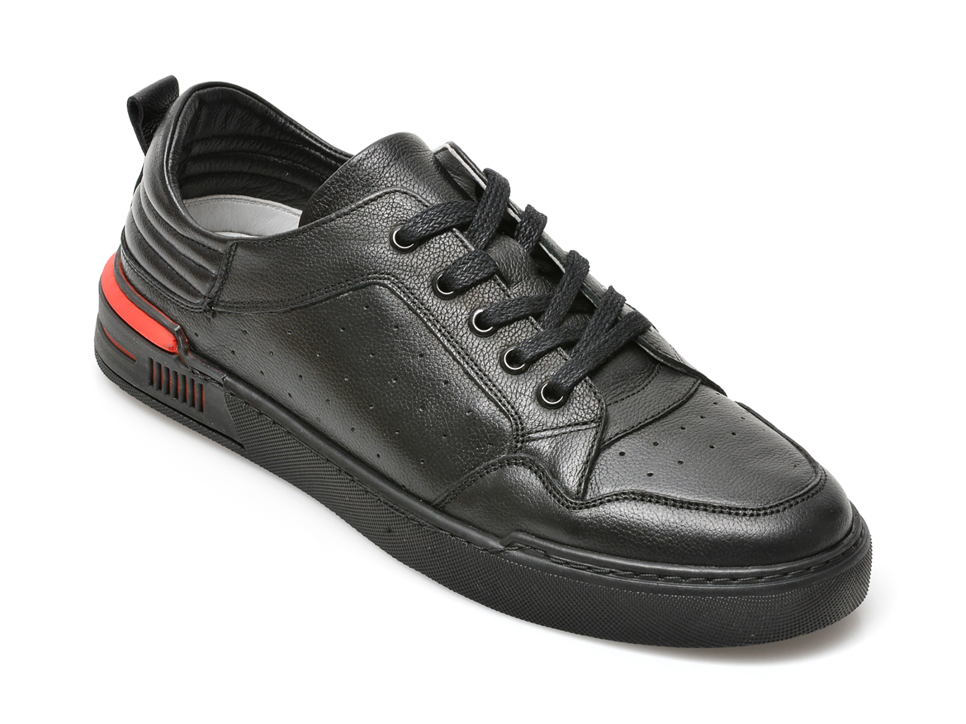 Pantofi OTTER negri, 51902, din piele naturala 2022 ❤️ Pret Super otter.ro imagine noua 2022
