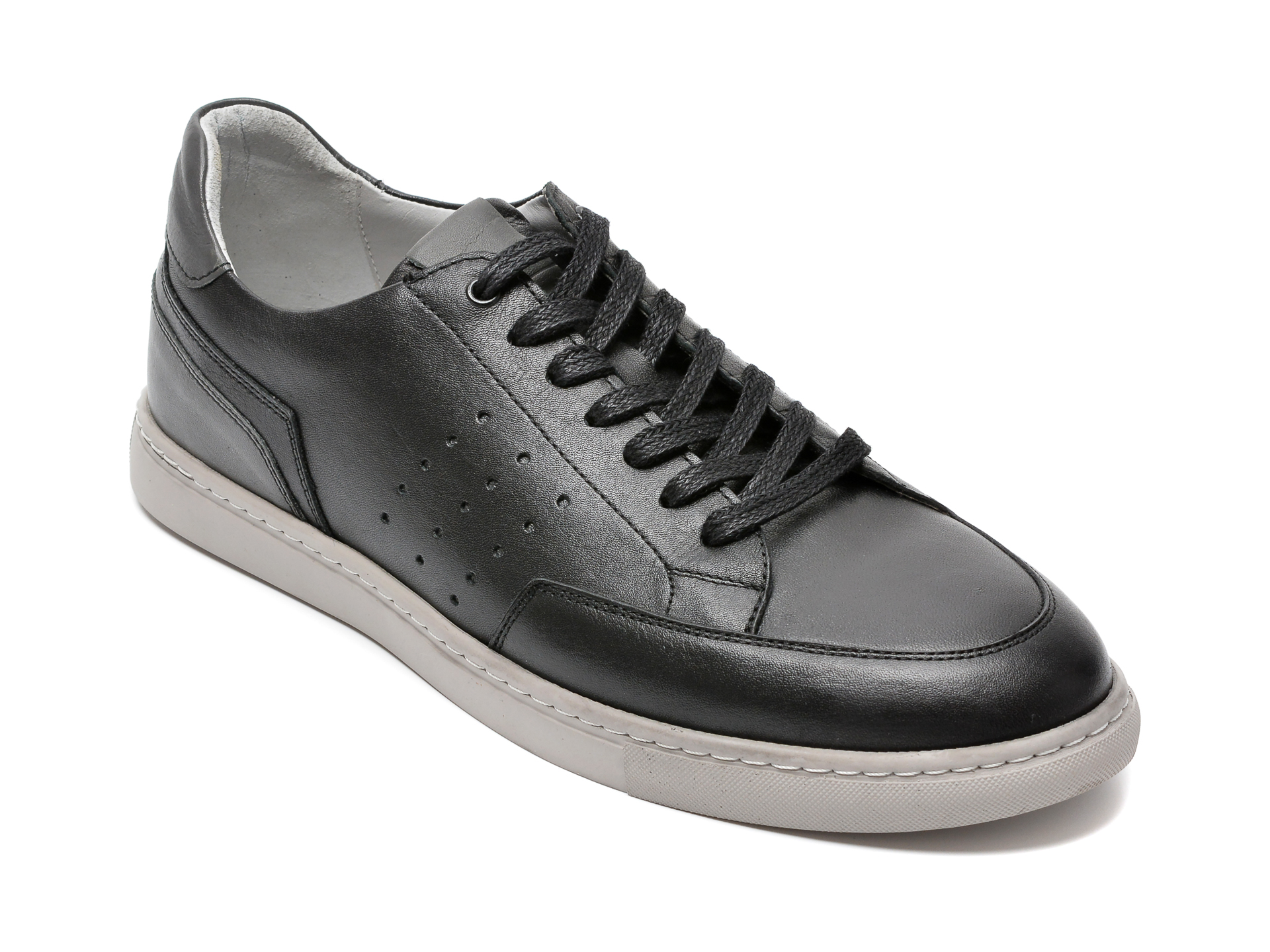 Pantofi OTTER negri, 52205, din piele naturala 2023 ❤️ Pret Super Black Friday otter.ro imagine noua 2022