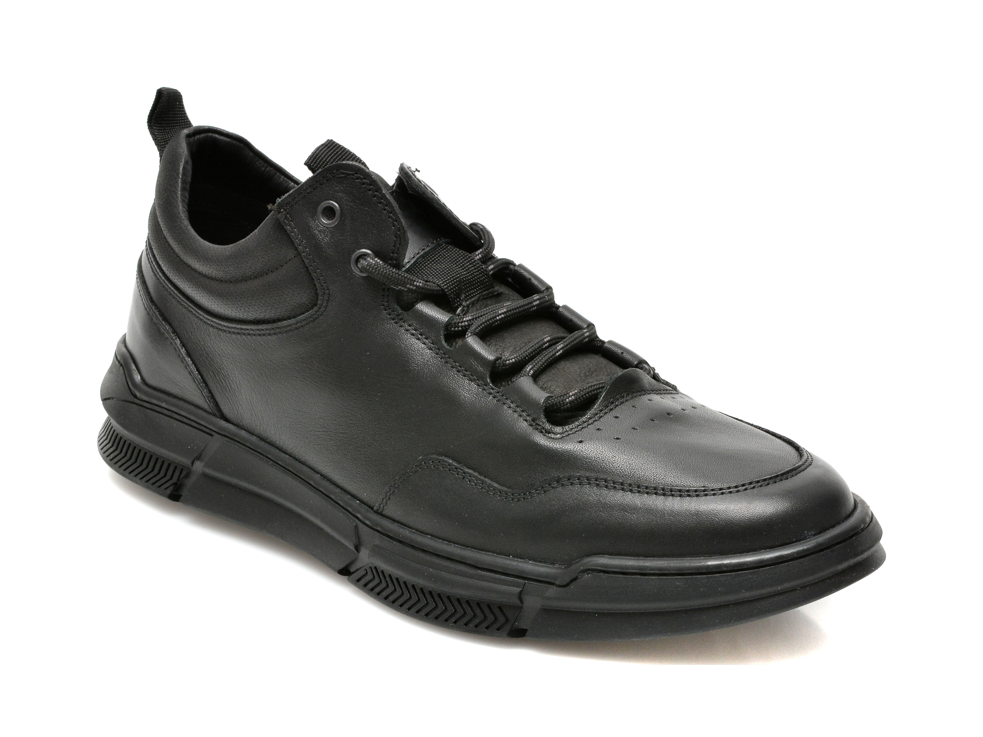 Pantofi OTTER negri, 540, din piele naturala Otter imagine 2022 13clothing.ro
