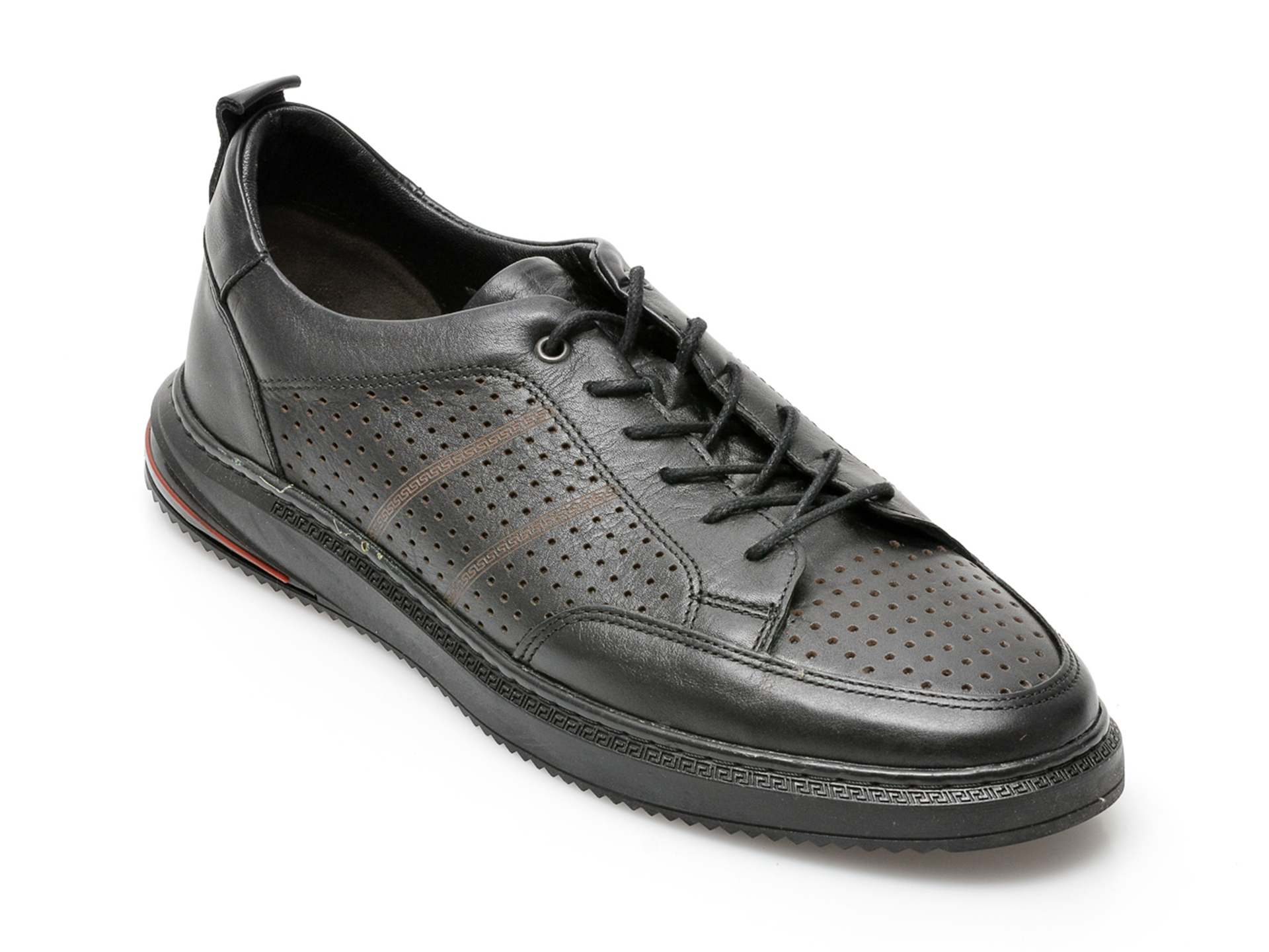 Pantofi OTTER negri, 55631, din piele naturala otter.ro imagine noua 2022