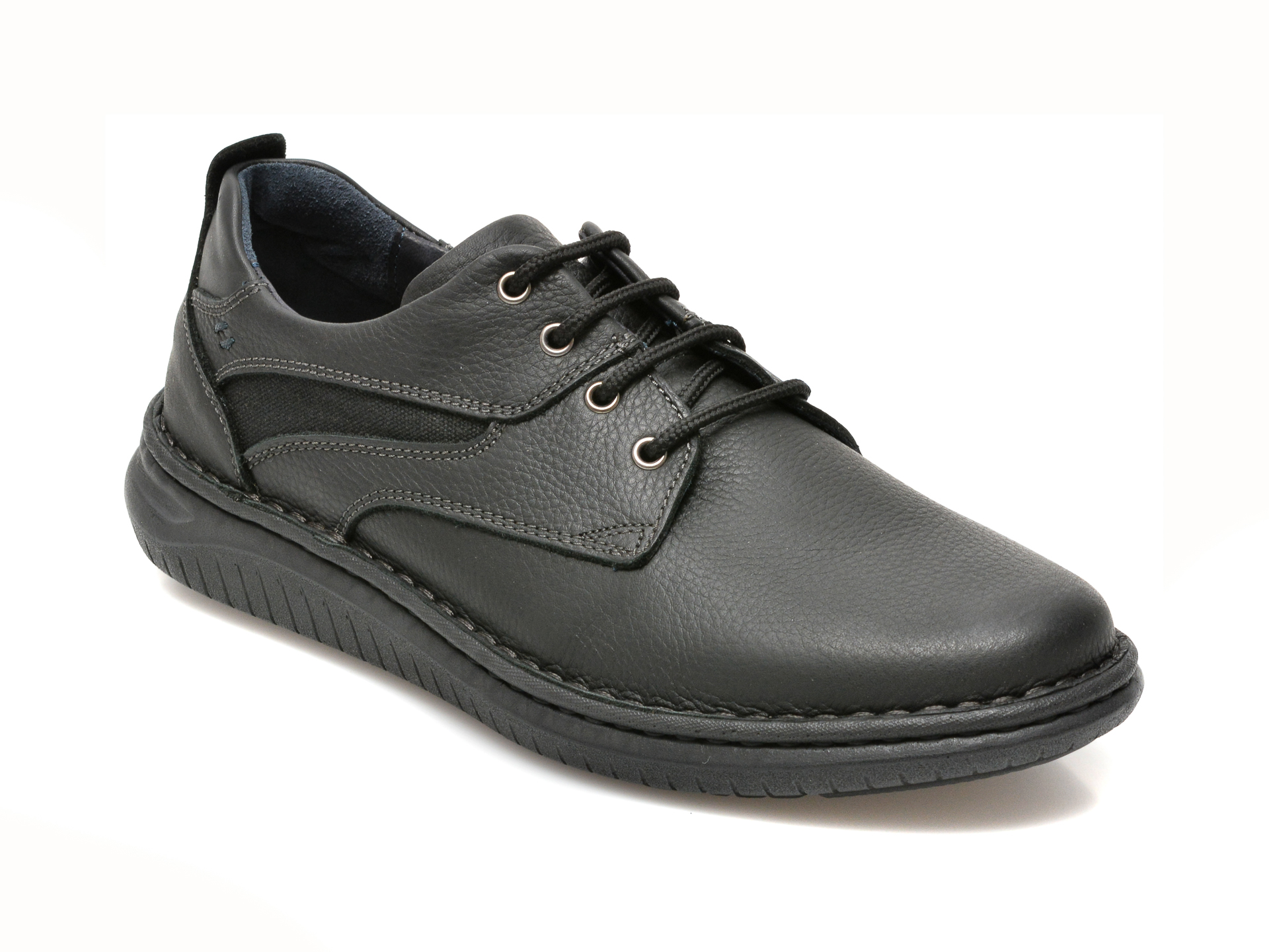 Pantofi OTTER negri, 8342, din piele naturala otter.ro imagine noua 2022