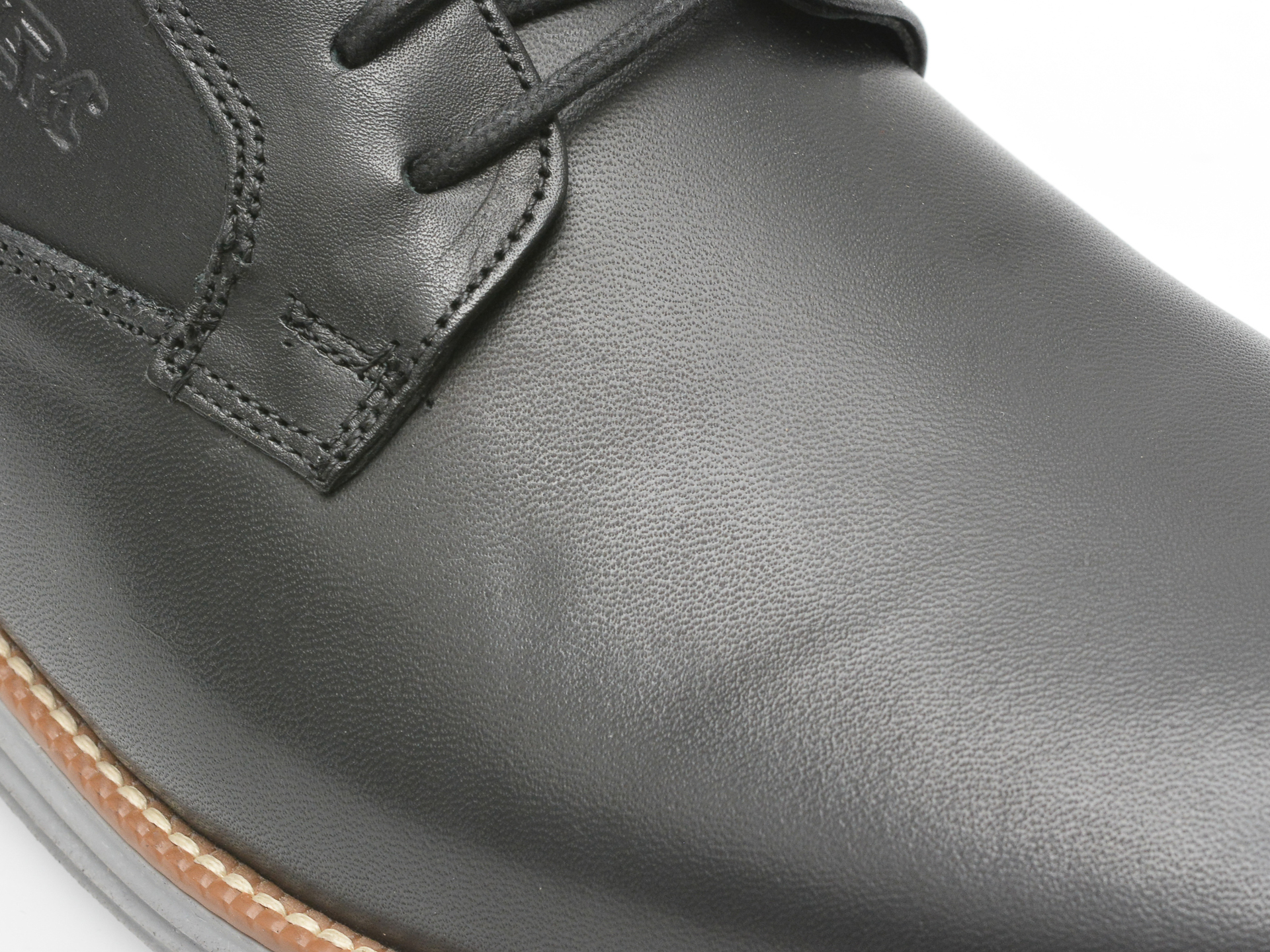 Poze Pantofi OTTER negri, A31, din piele naturala
