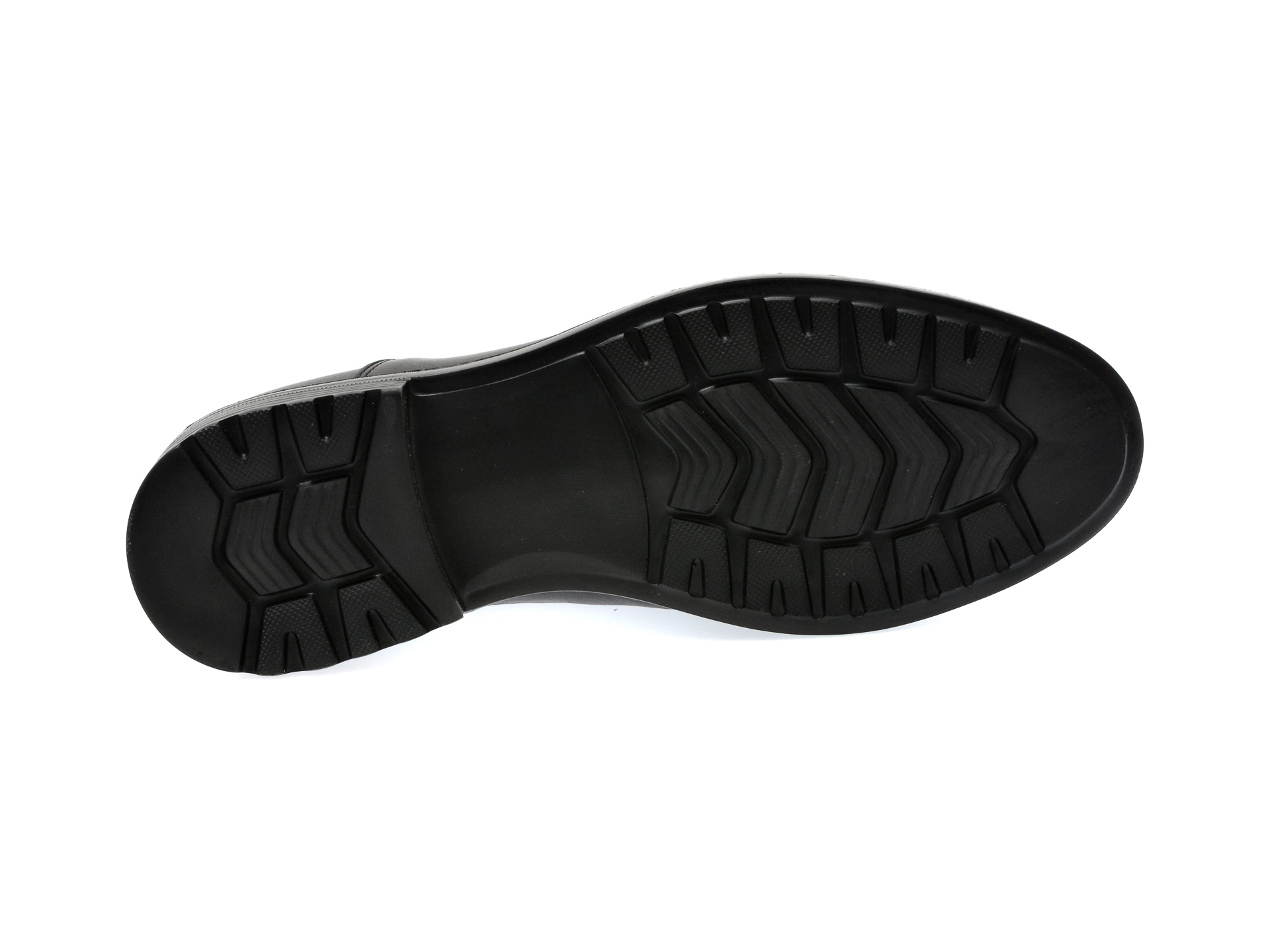 Pantofi OTTER negri, E152, din piele naturala