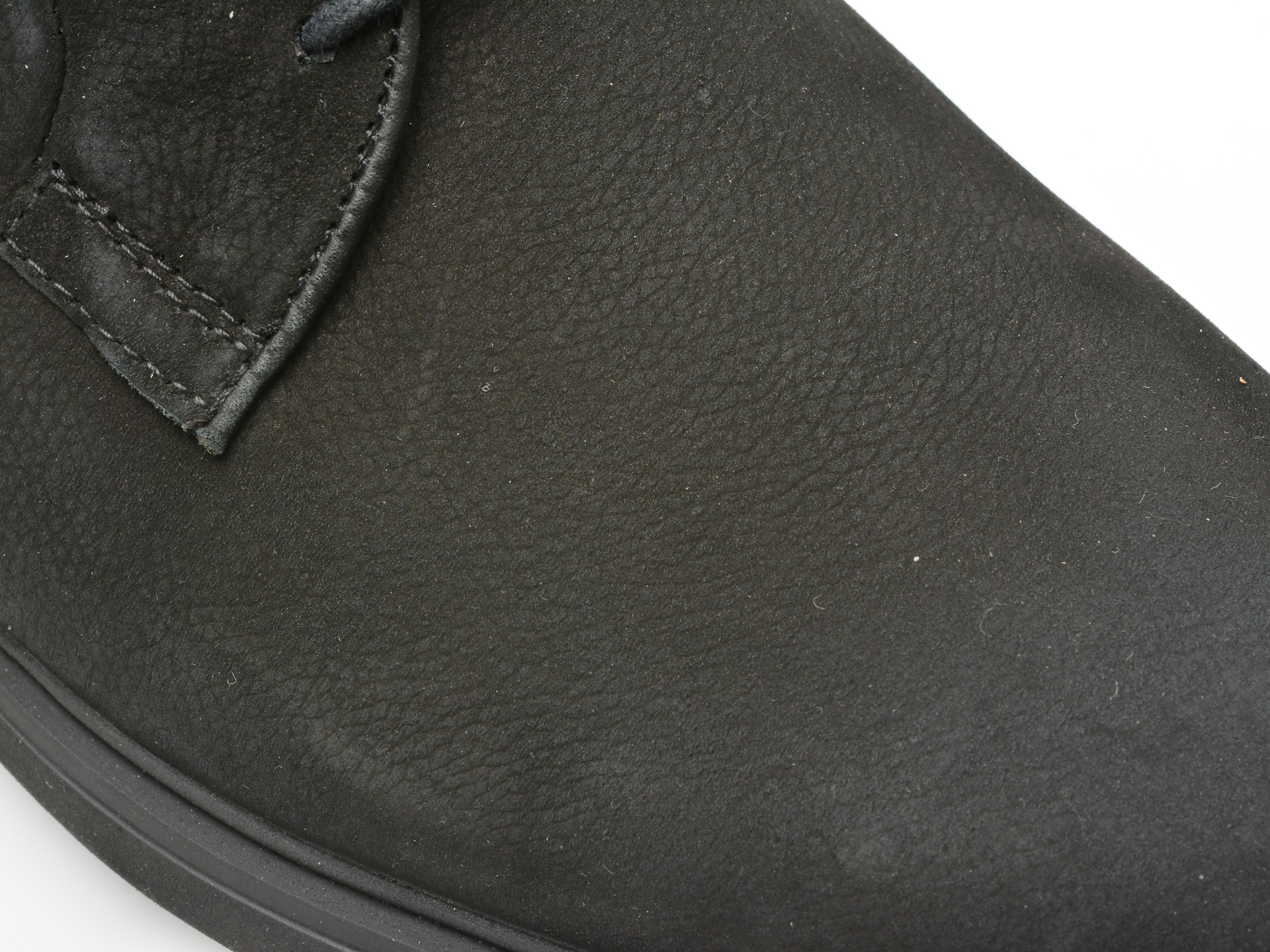 Poze Pantofi OTTER negri, E1801, din nabuc Otter