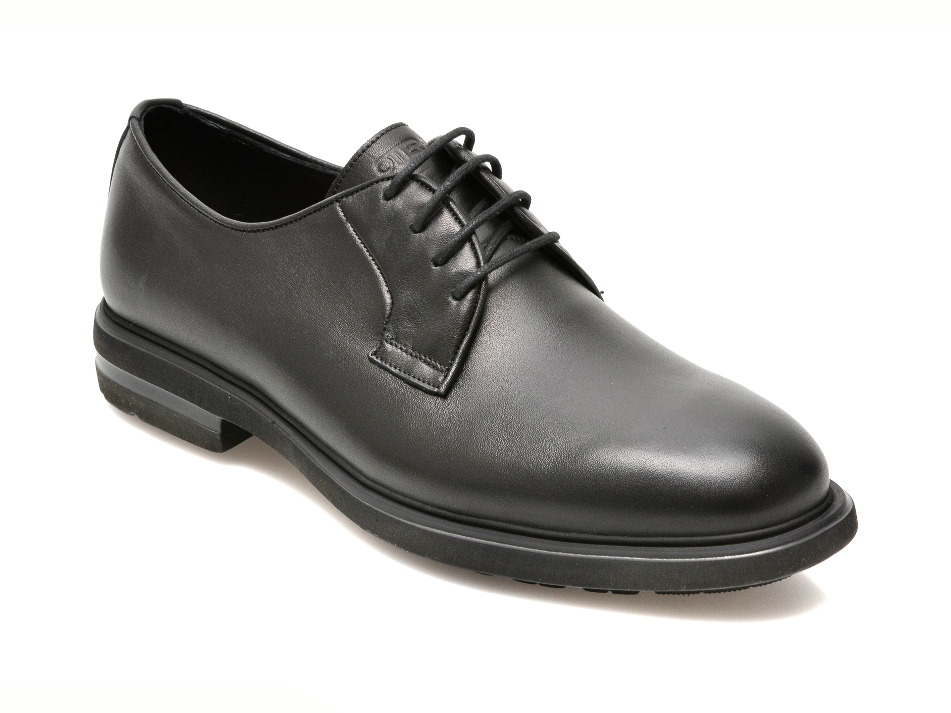 Pantofi OTTER negri, E1801, din piele naturala 2023 ❤️ Pret Super Black Friday otter.ro imagine noua 2022