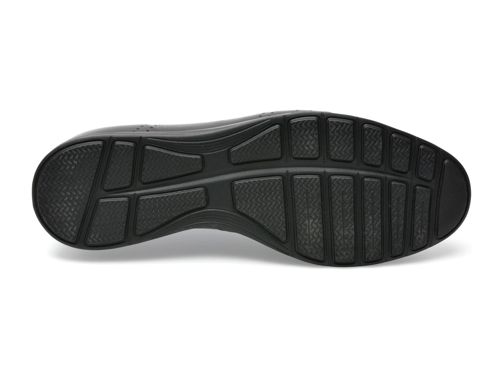 Pantofi OTTER negri, E881, din piele naturala