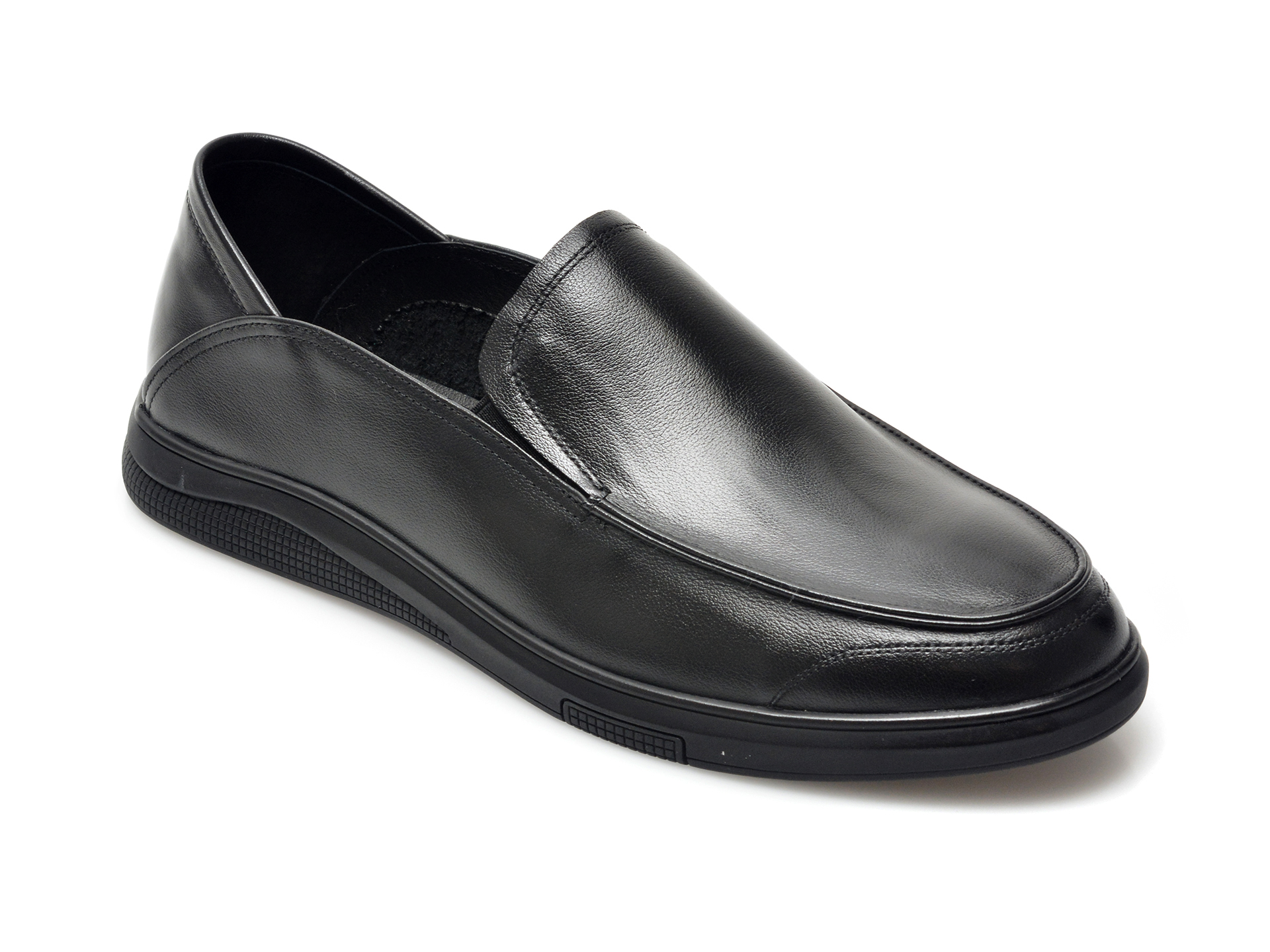 Pantofi OTTER negri, G079209, din piele naturala 2022 ❤️ Pret Super otter.ro imagine noua 2022