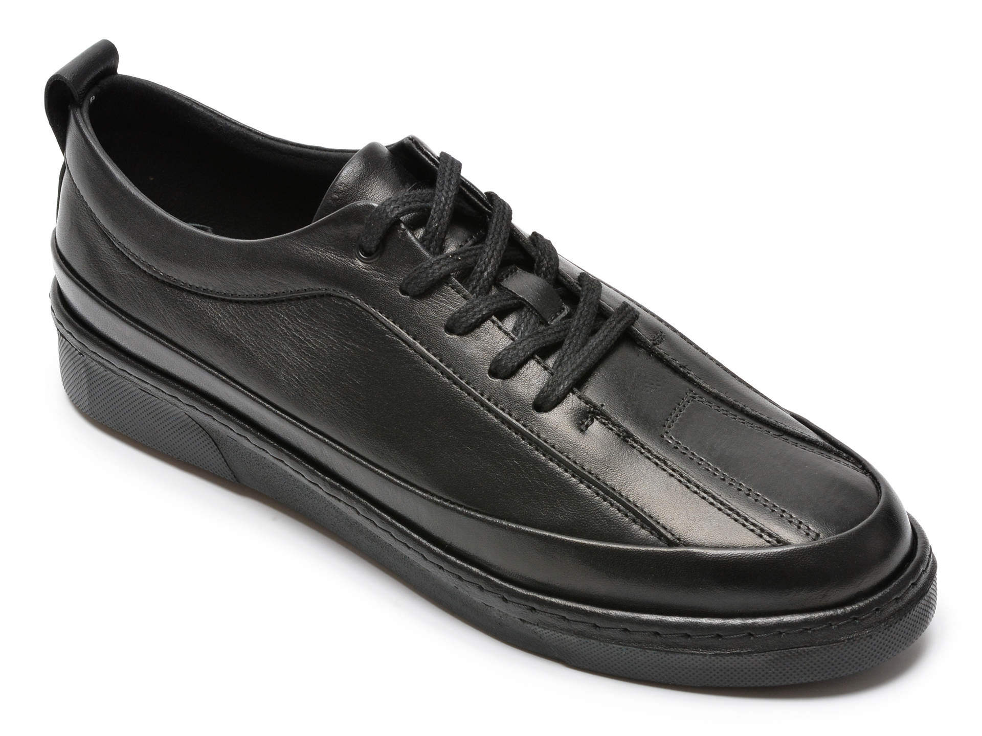 Pantofi OTTER negri, M6416, din piele naturala 2022 ❤️ Pret Super Black Friday otter.ro imagine noua 2022