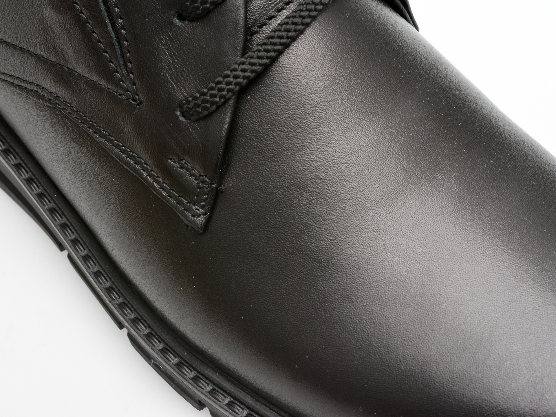 Poze Pantofi OTTER negri, TTR1, din piele naturala otter.ro