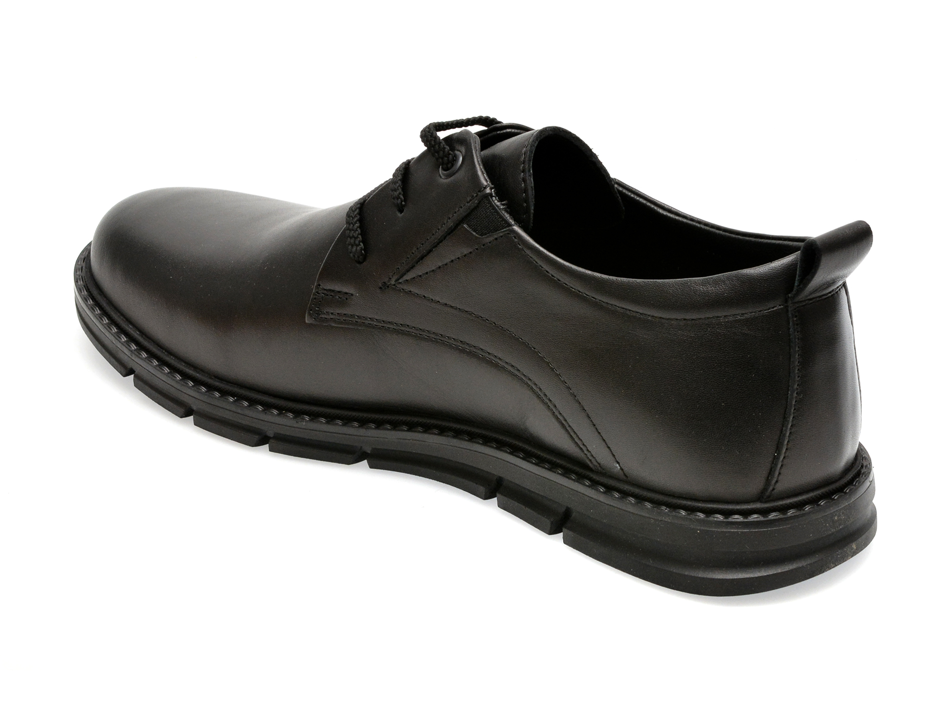 Poze Pantofi OTTER negri, TTR1, din piele naturala otter.ro