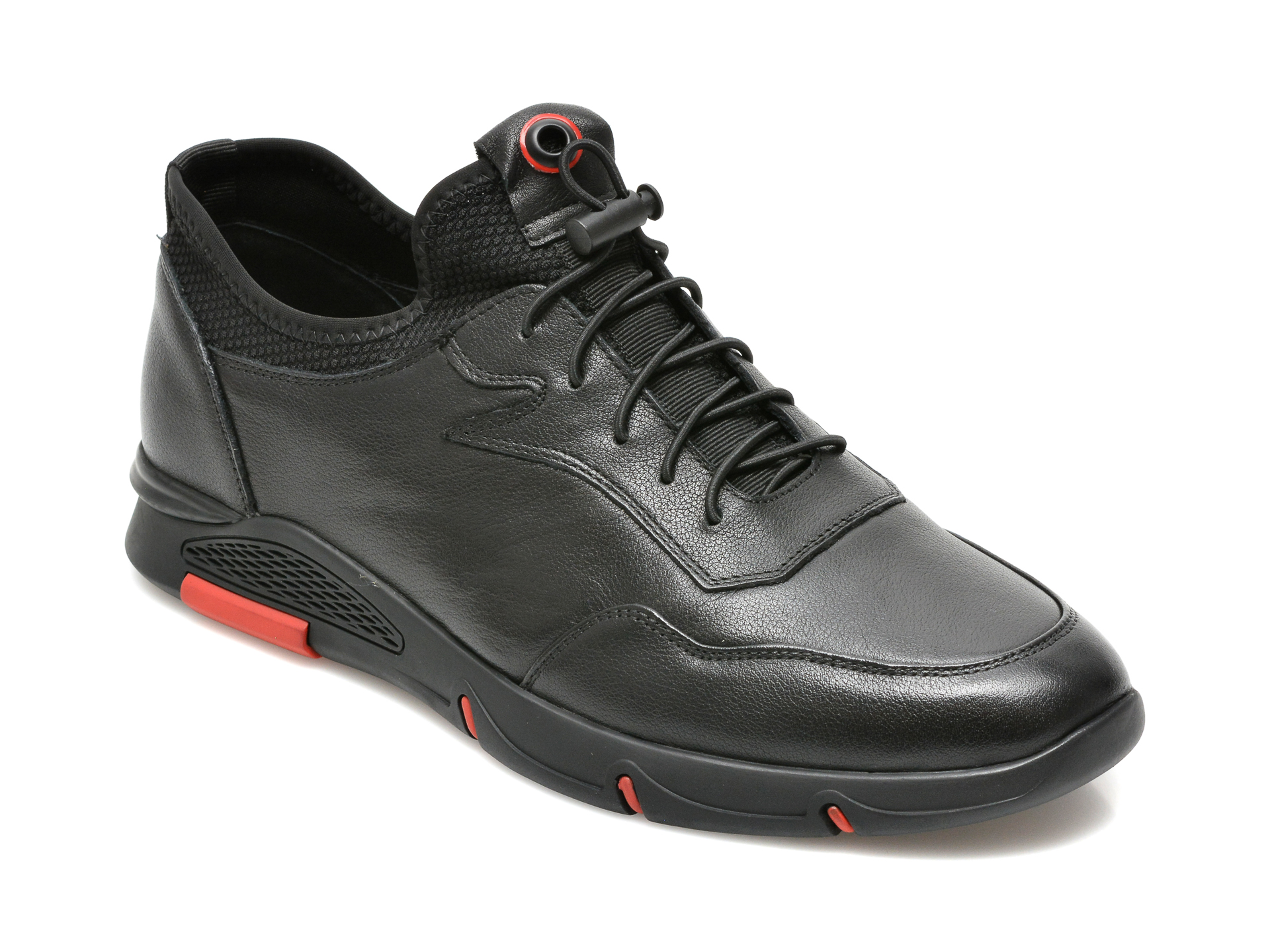 Pantofi OTTER negri, YD95150, din piele naturala otter.ro imagine noua 2022