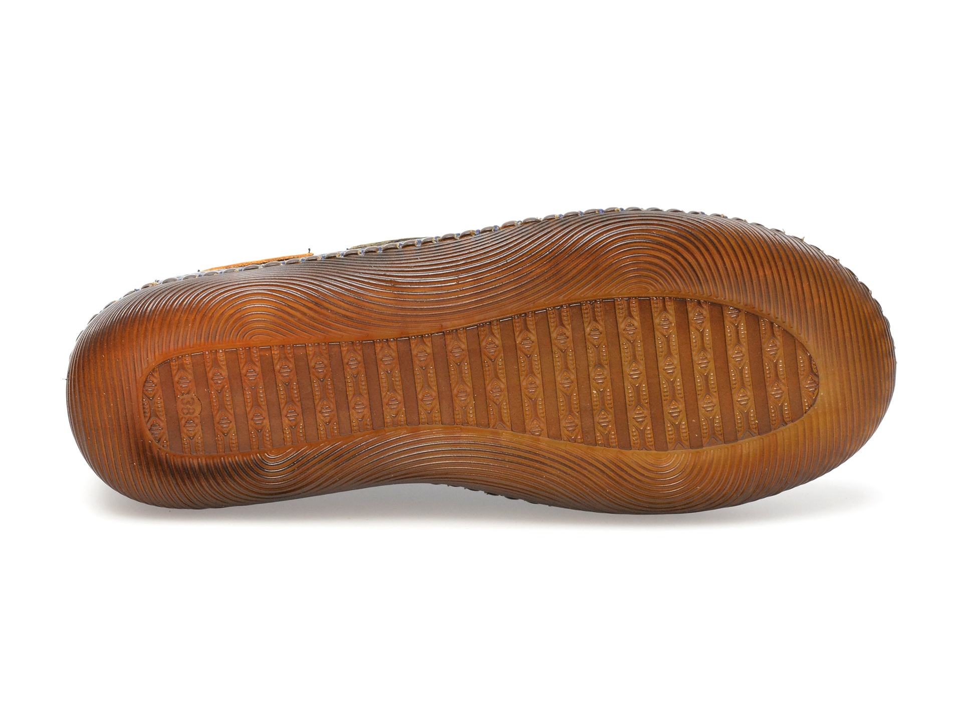 Pantofi OZIYS bleumarin, 22110, din piele naturala