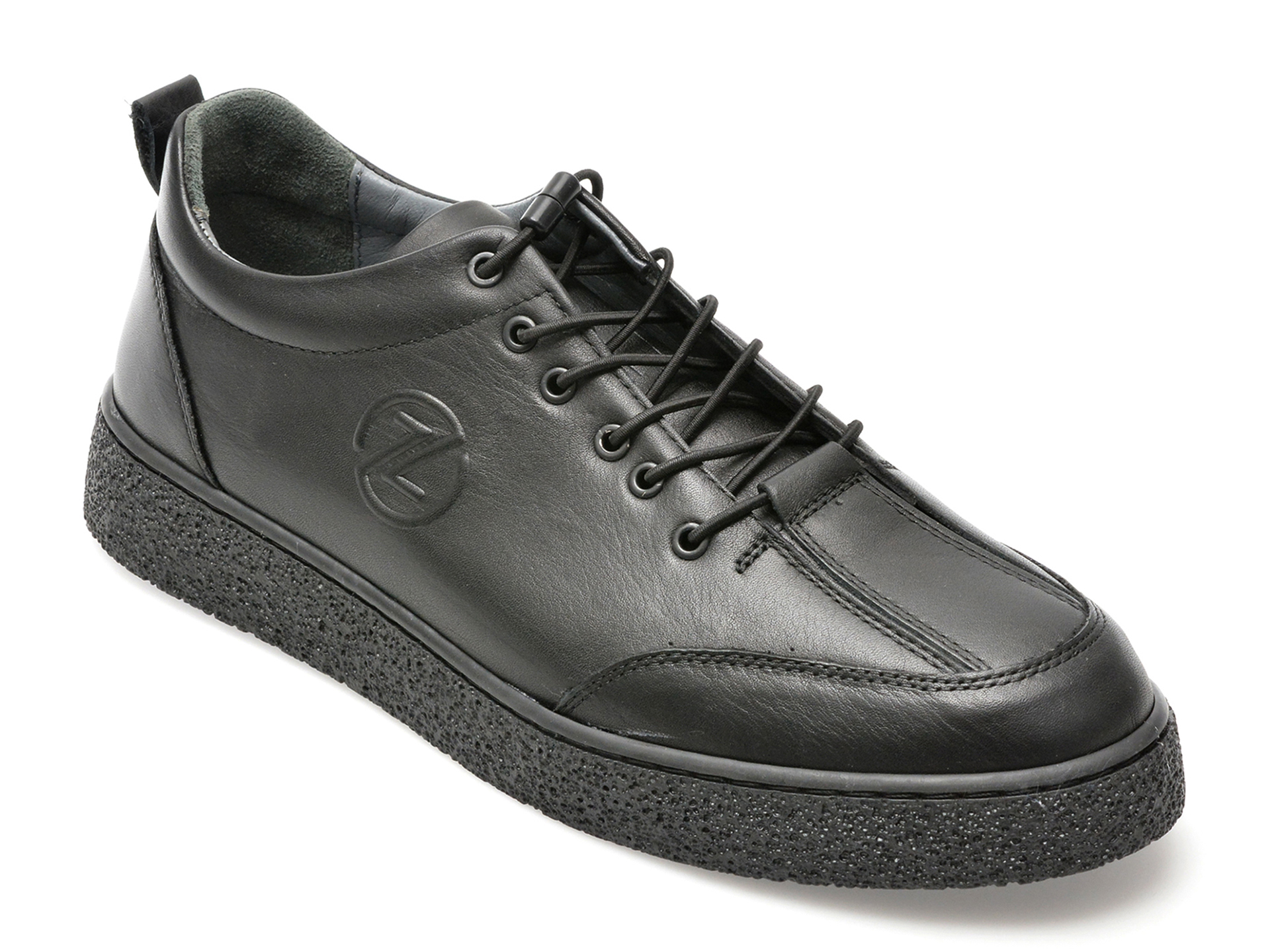 Pantofi OZIYS negri, 4500, din piele naturala otter.ro imagine 2022 reducere