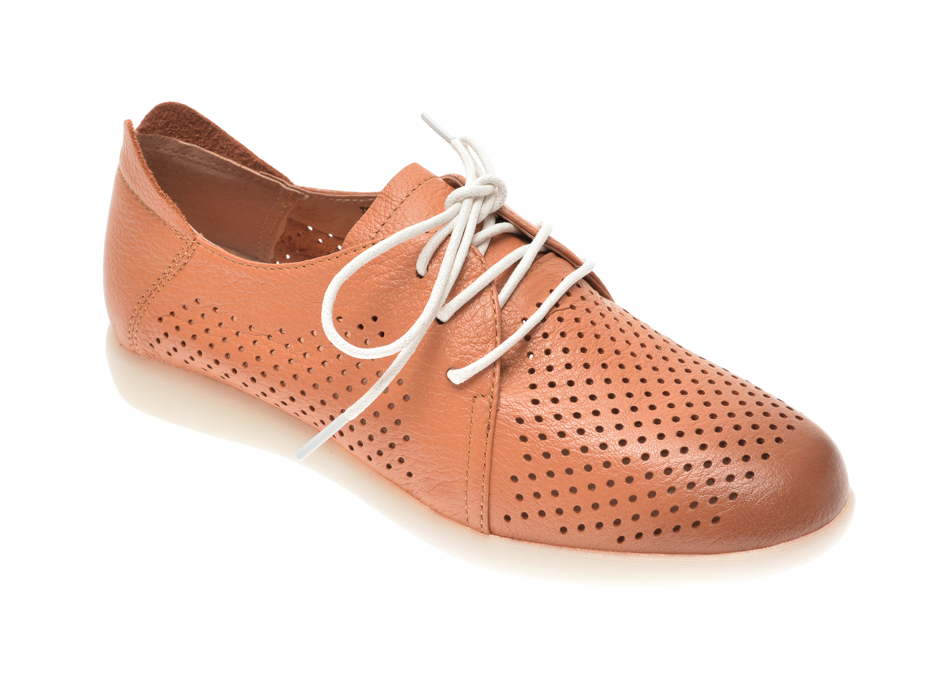Pantofi PASS COLLECTION maro, T9698, din piele naturala