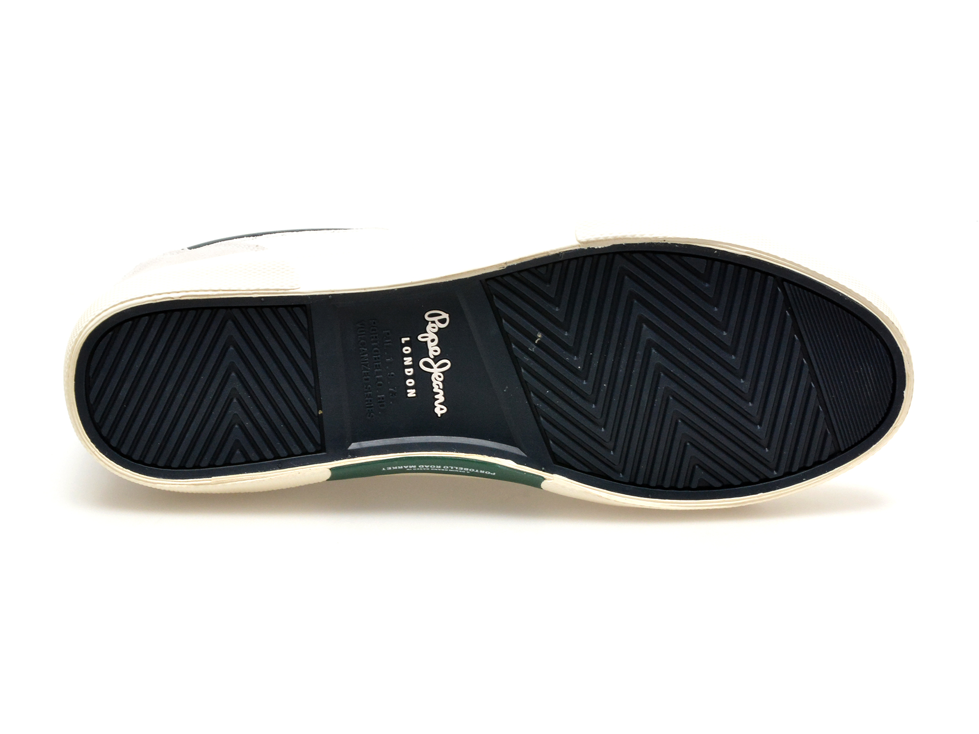 Pantofi PEPE JEANS albi, MS31006, din piele ecologica