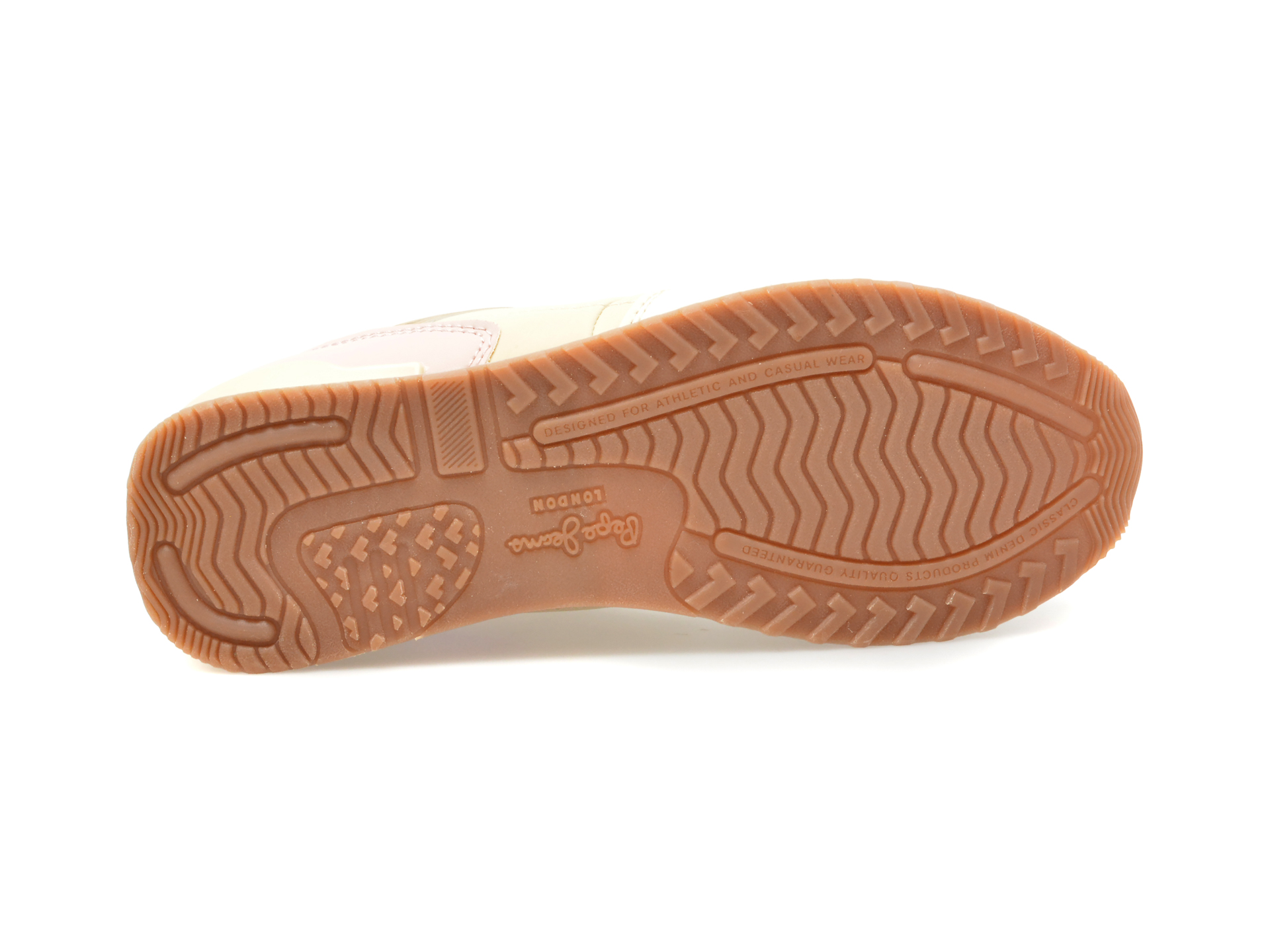 Pantofi PEPE JEANS aurii, LS31463, din piele ecologica