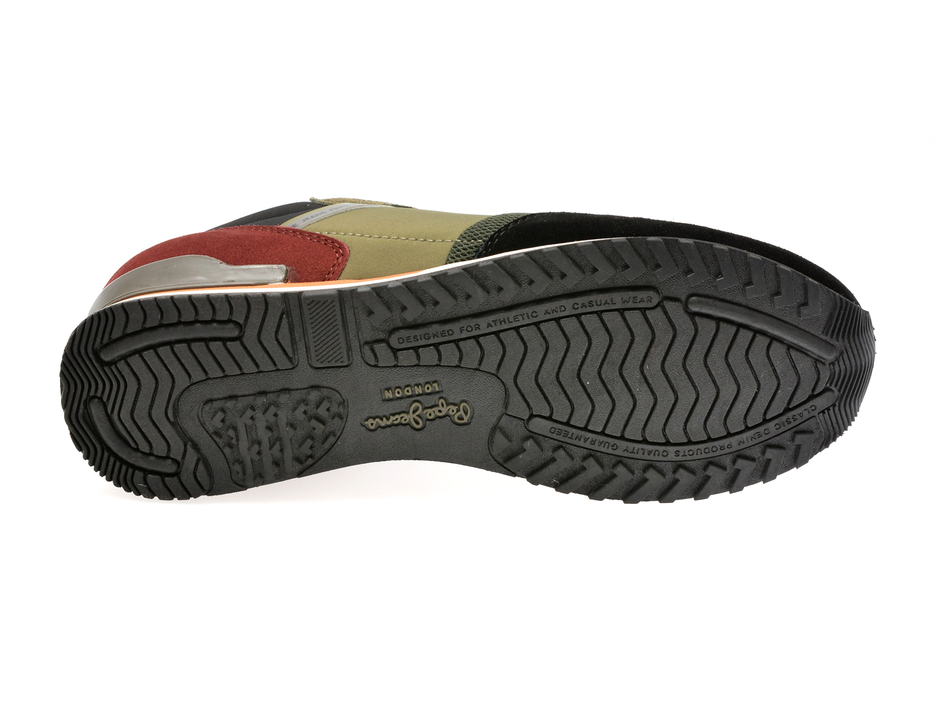 Pantofi PEPE JEANS kaki, MS30992, din material textil