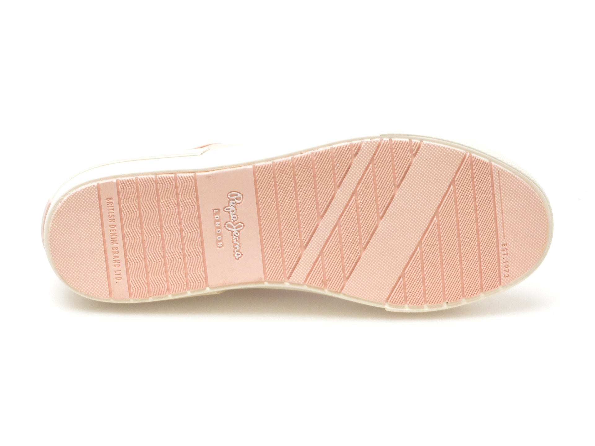 Pantofi PEPE JEANS roz, ALLEN BAND, din material textil