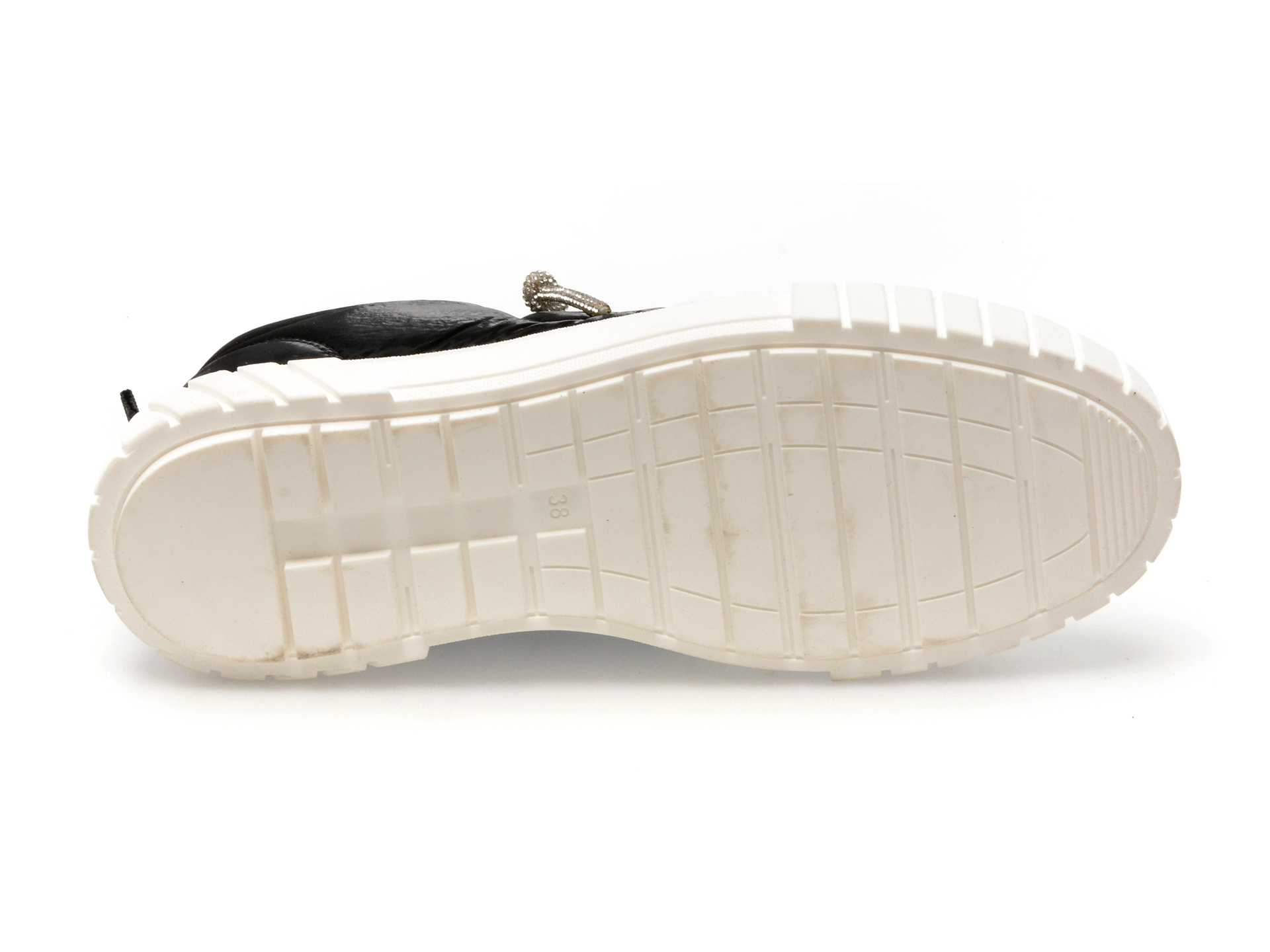 Pantofi PESETTO negri, 3672304, din piele ecologica