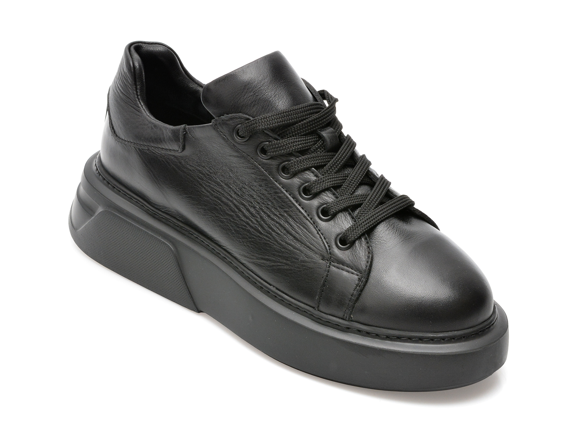 Pantofi PIANTA negri, 10723, din piele naturala /femei/pantofi imagine noua
