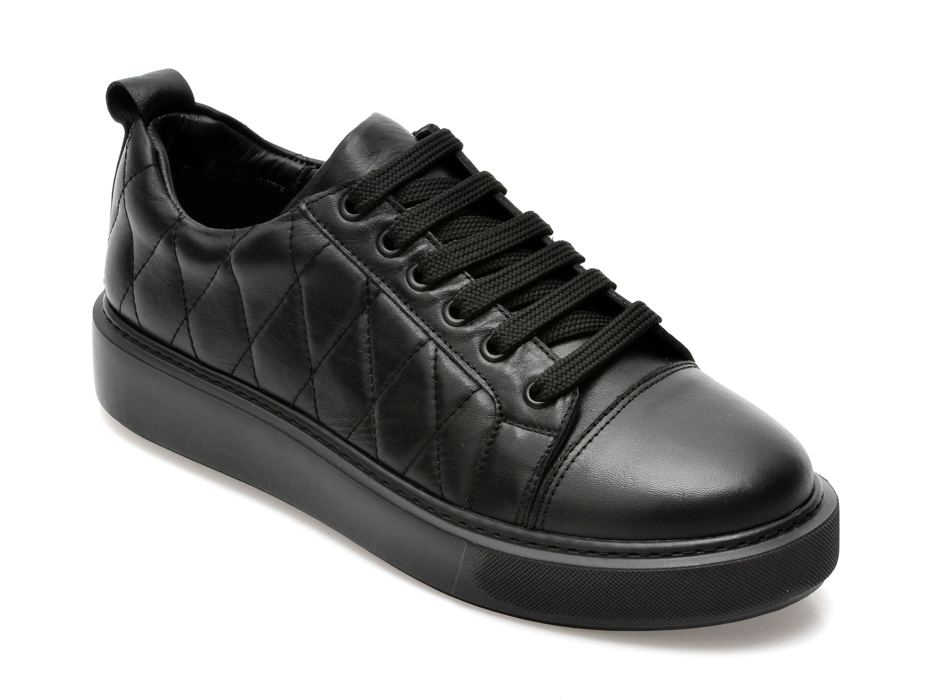 Pantofi PIANTA negri, 1139222, din piele naturala /femei/pantofi imagine noua