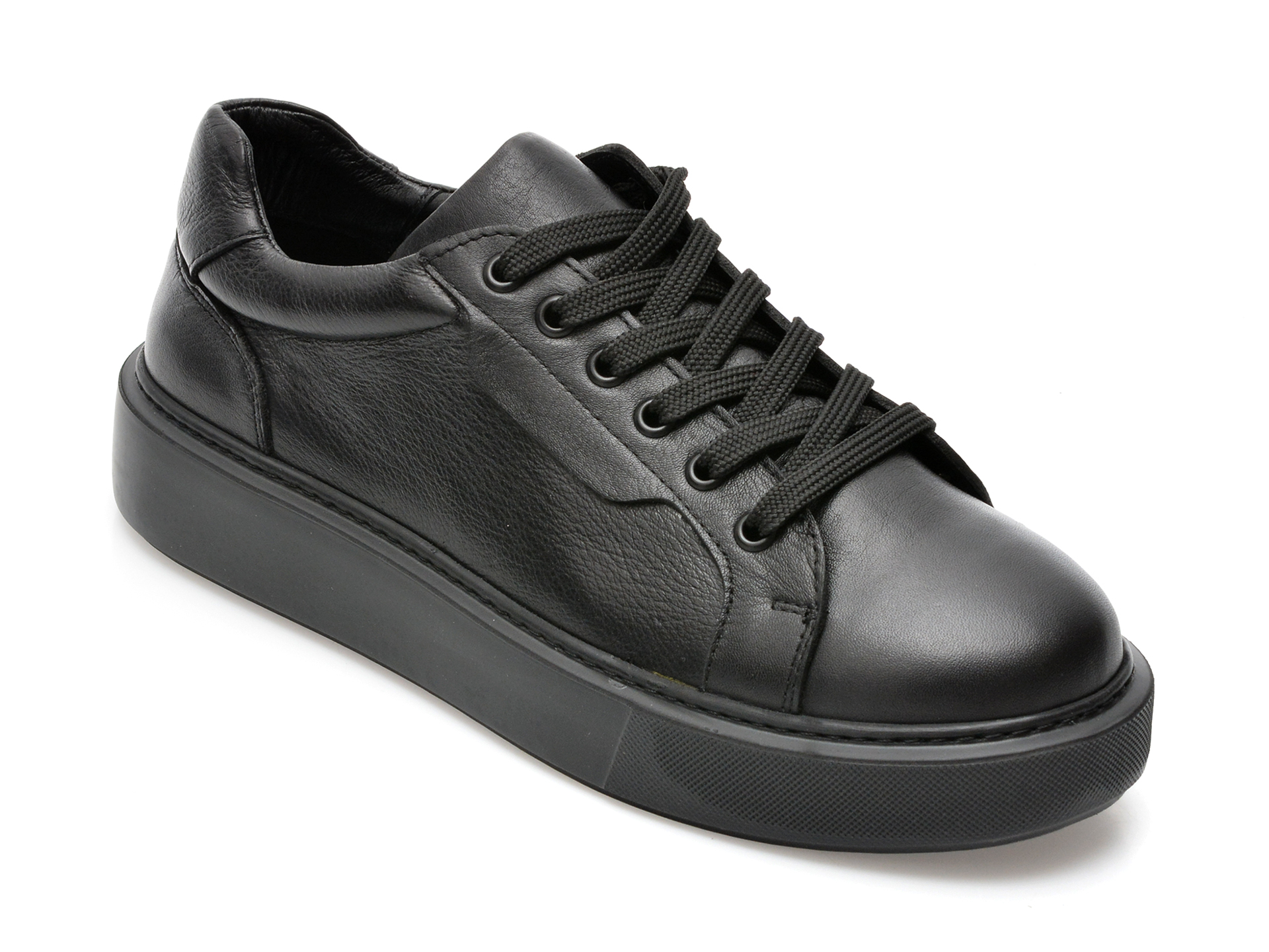 Pantofi PIANTA negri, 113922, din piele naturala /femei/pantofi imagine noua