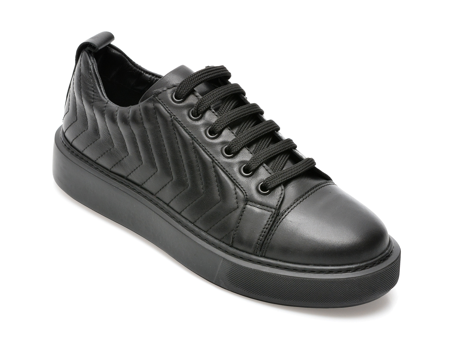 Pantofi PiANTA negri, 1139301, din piele naturala imagine reduceri black friday 2021 /femei/pantofi