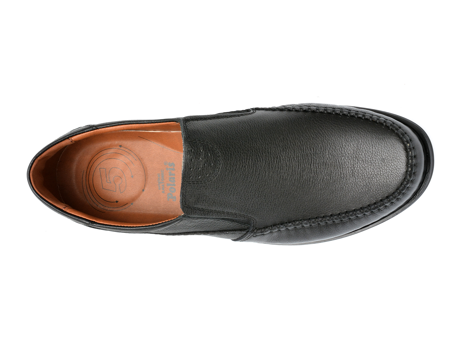 Poze Pantofi POLARIS 5 NOKTA negri, 105517, din piele naturala otter.ro