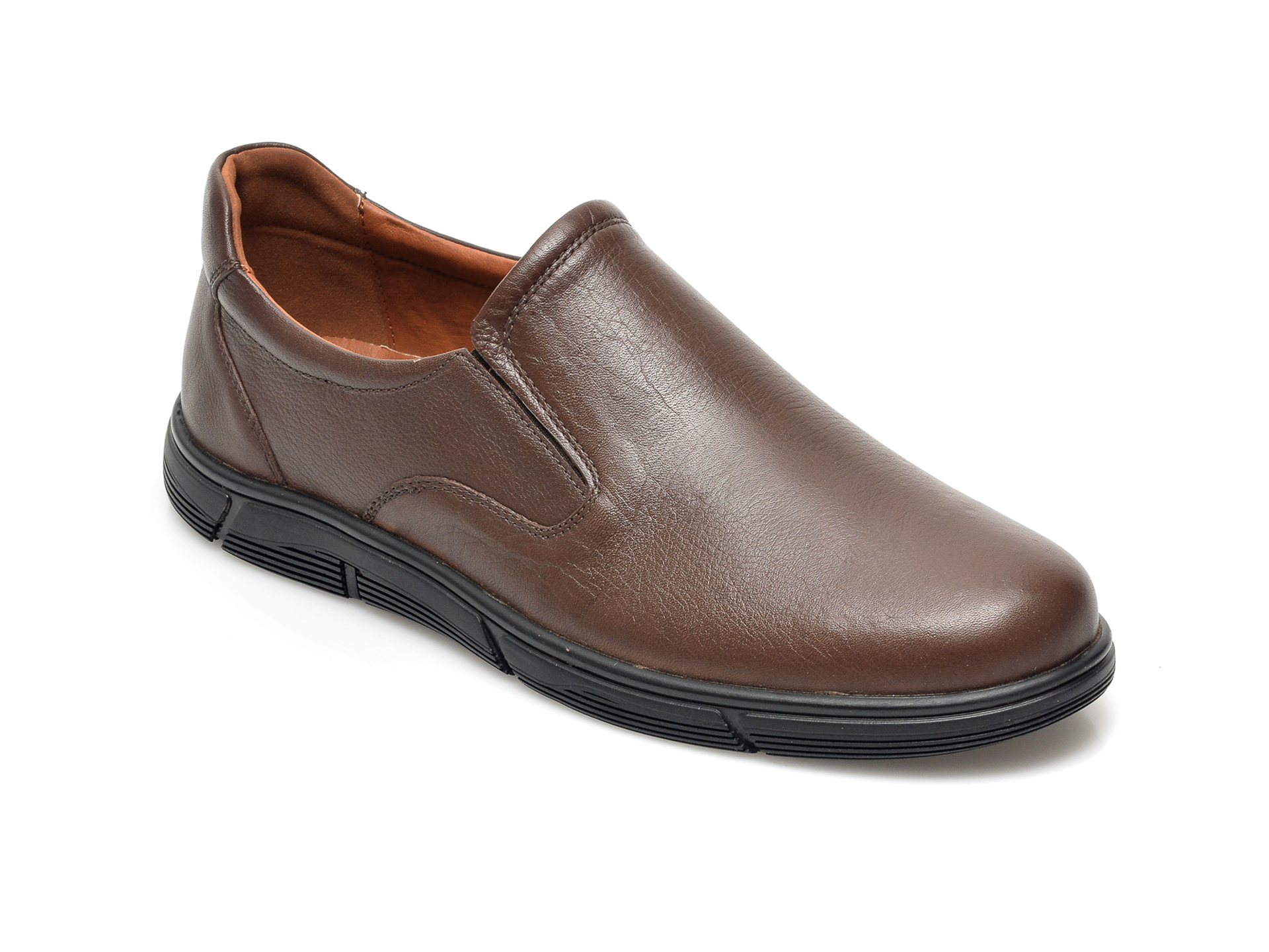 Pantofi POLARIS maro, 104060, din piele naturala /barbati/pantofi