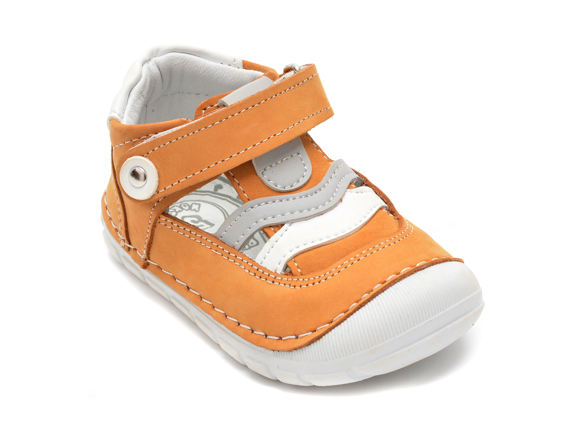 Pantofi POLARIS maro, 520146, din piele naturala /copii/incaltaminte