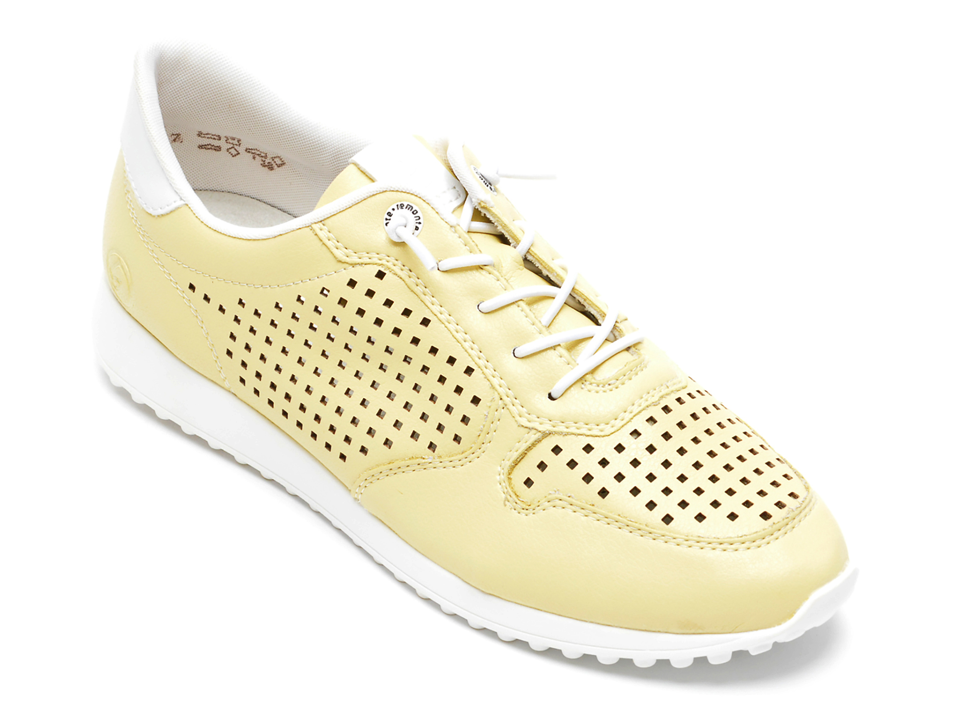 Pantofi REMONTE galbeni, D3103, din piele naturala 2023 ❤️ Pret Super Black Friday otter.ro imagine noua 2022