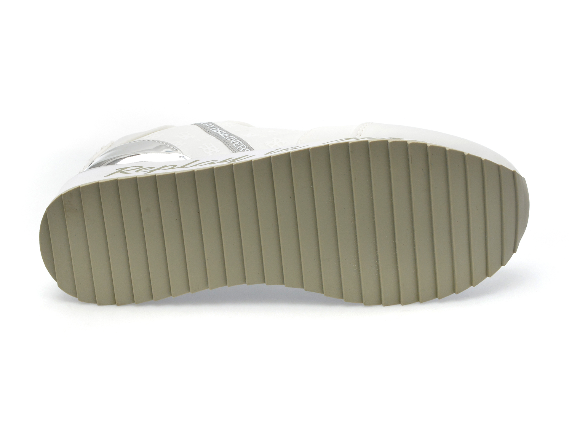 Pantofi REPLAY albi, WS6396T, din material textil