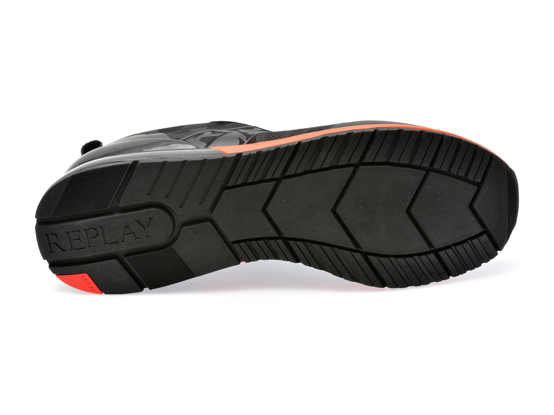 Pantofi REPLAY negri, MS1C28T, din material textil